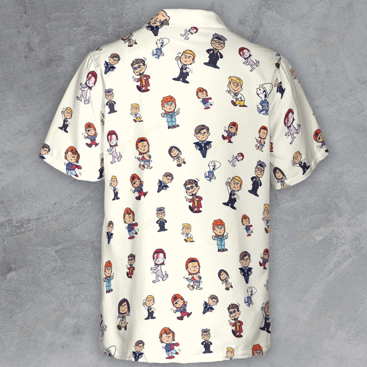 Designer David Bowie's Characters Dancing In Peanuts Hawaiian Shirt Size US M / EU 48-50 / 2 - 3 Thumbnail