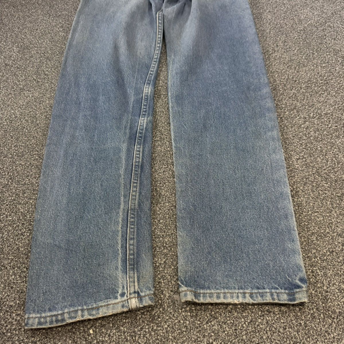 Levi's Vintage Clothing 🔥🇺🇸 Vintage Levi’s 505-0217 Orange Tab Stone Wash Denim Size US 31 - 12 Thumbnail