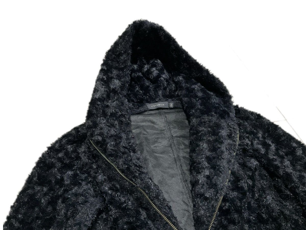 If Six Was Nine × Japanese Brand × Le Grande Bleu (L.G.B.) 🔥Sick Y2K Civarize Fur Hoodie Diagonal Zipper Goth Size US M / EU 48-50 / 2 - 6 Thumbnail