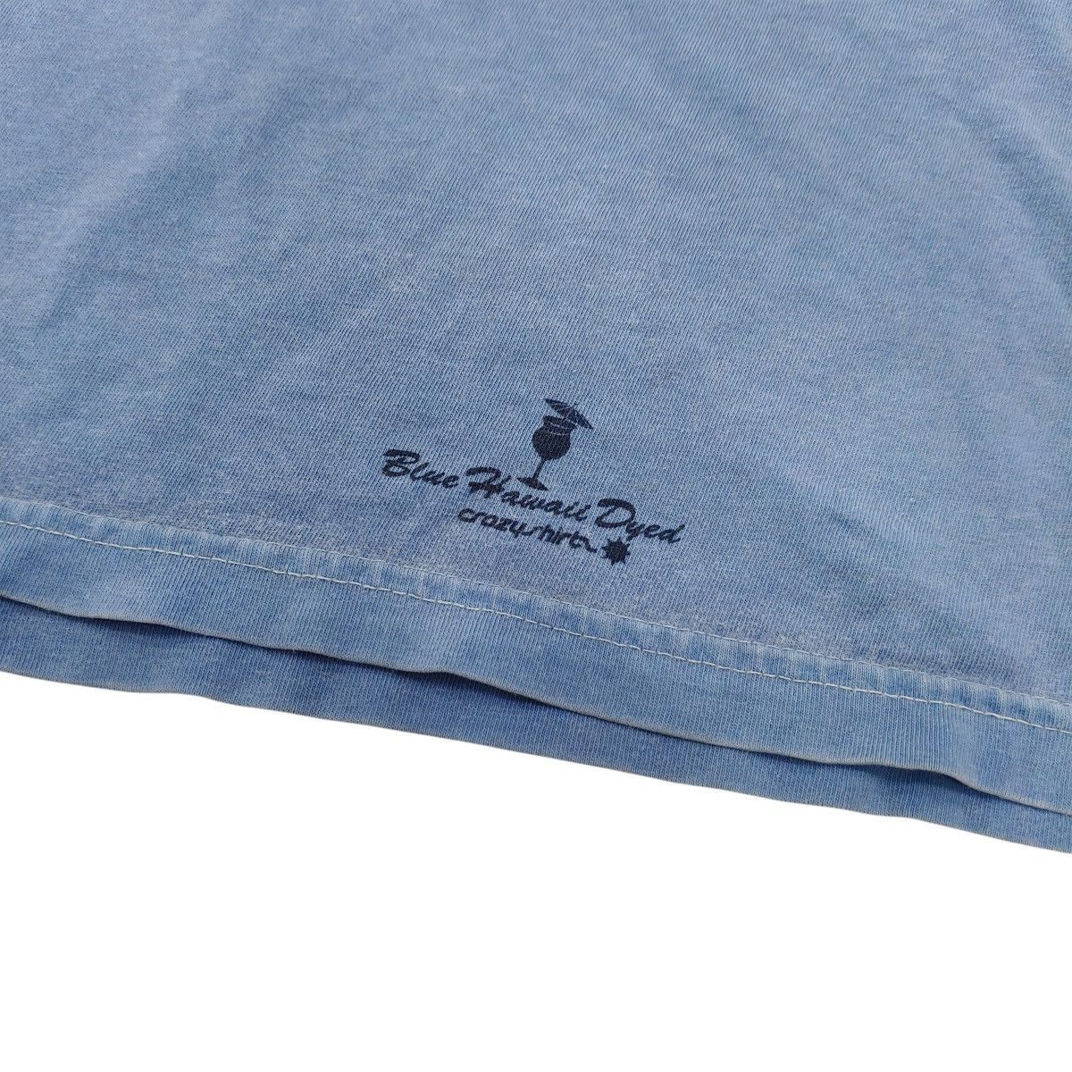 Vintage Vintage Y2K Crazy Shirts Blue Hawaii Dyed Long Sleeve Tee Size US L / EU 52-54 / 3 - 7 Thumbnail