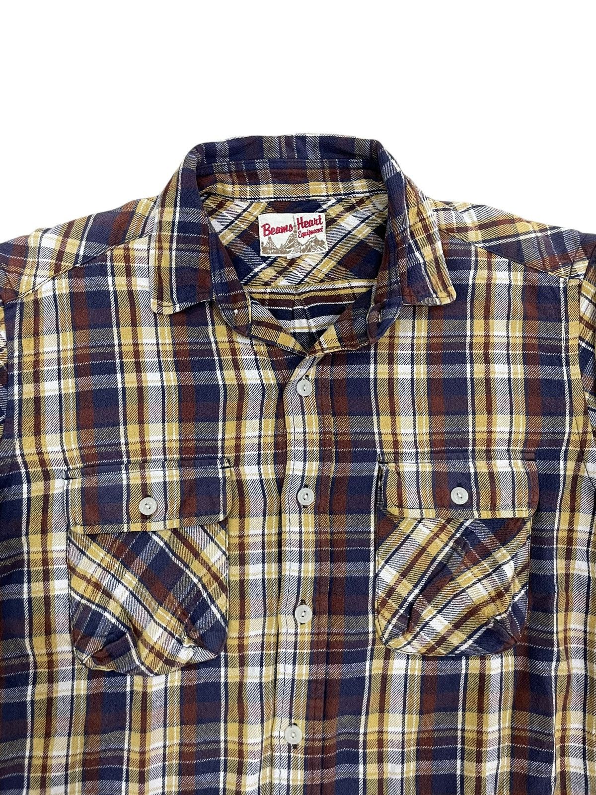 Beams Plus Beams Japan Flannel Shirt Size US M / EU 48-50 / 2 - 2 Thumbnail