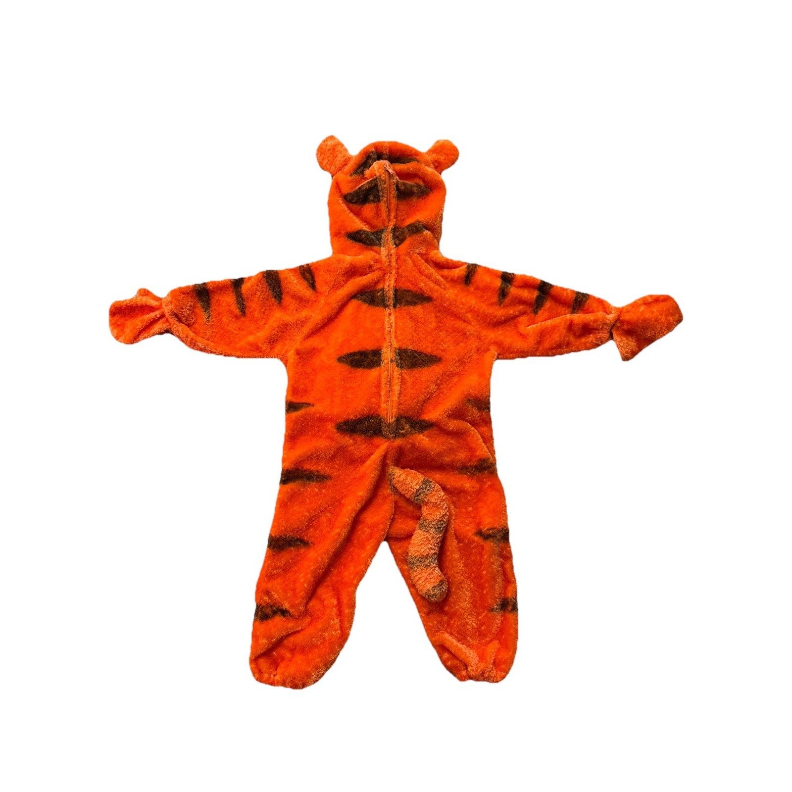Disney Disney Tigger Costume Plush XXS Orange Striped w/ Mittens Size ONE SIZE - 9 Thumbnail