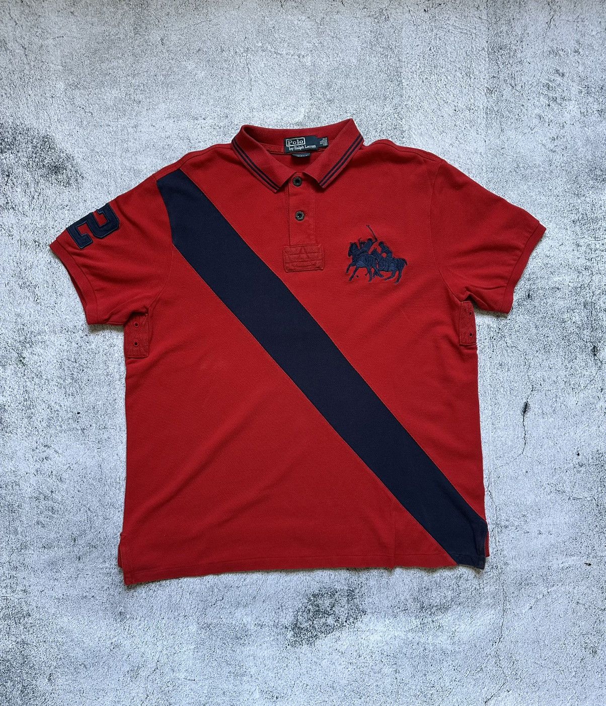 Polo Ralph Lauren Vintage Polo Ralph Lauren Black Logo Y2K Size US XL / EU 56 / 4 - 1 Thumbnail