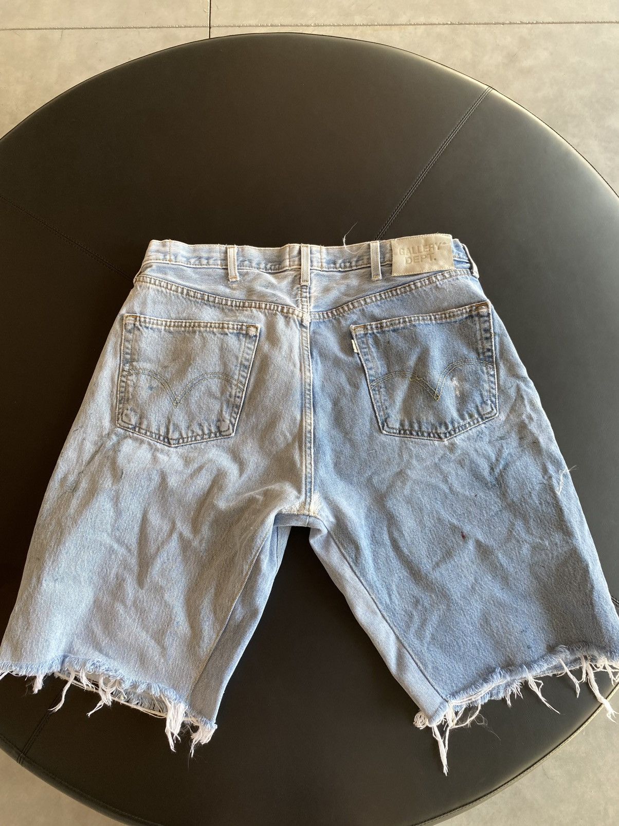 Gallery Dept. Gallery Dept. Mixed Blue Denim Short Size US 38 / EU 54 - 2 Thumbnail