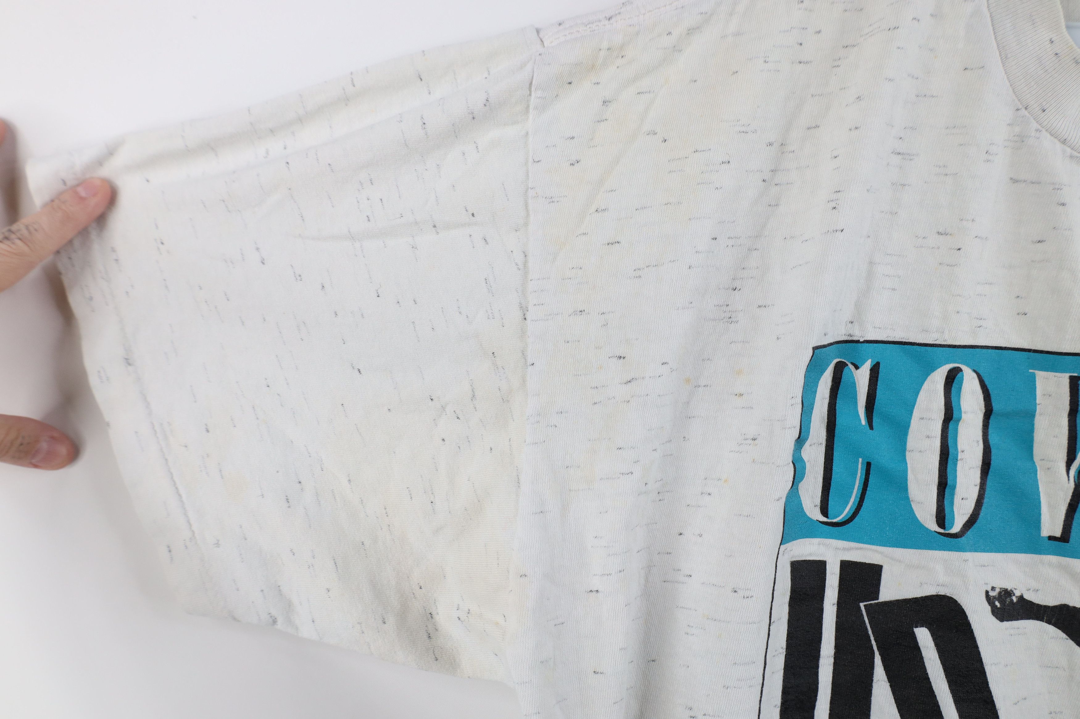 Vintage Vintage 90s Streetwear Western Cowboy Up Bull Rider T-Shirt Size US XL / EU 56 / 4 - 10 Thumbnail