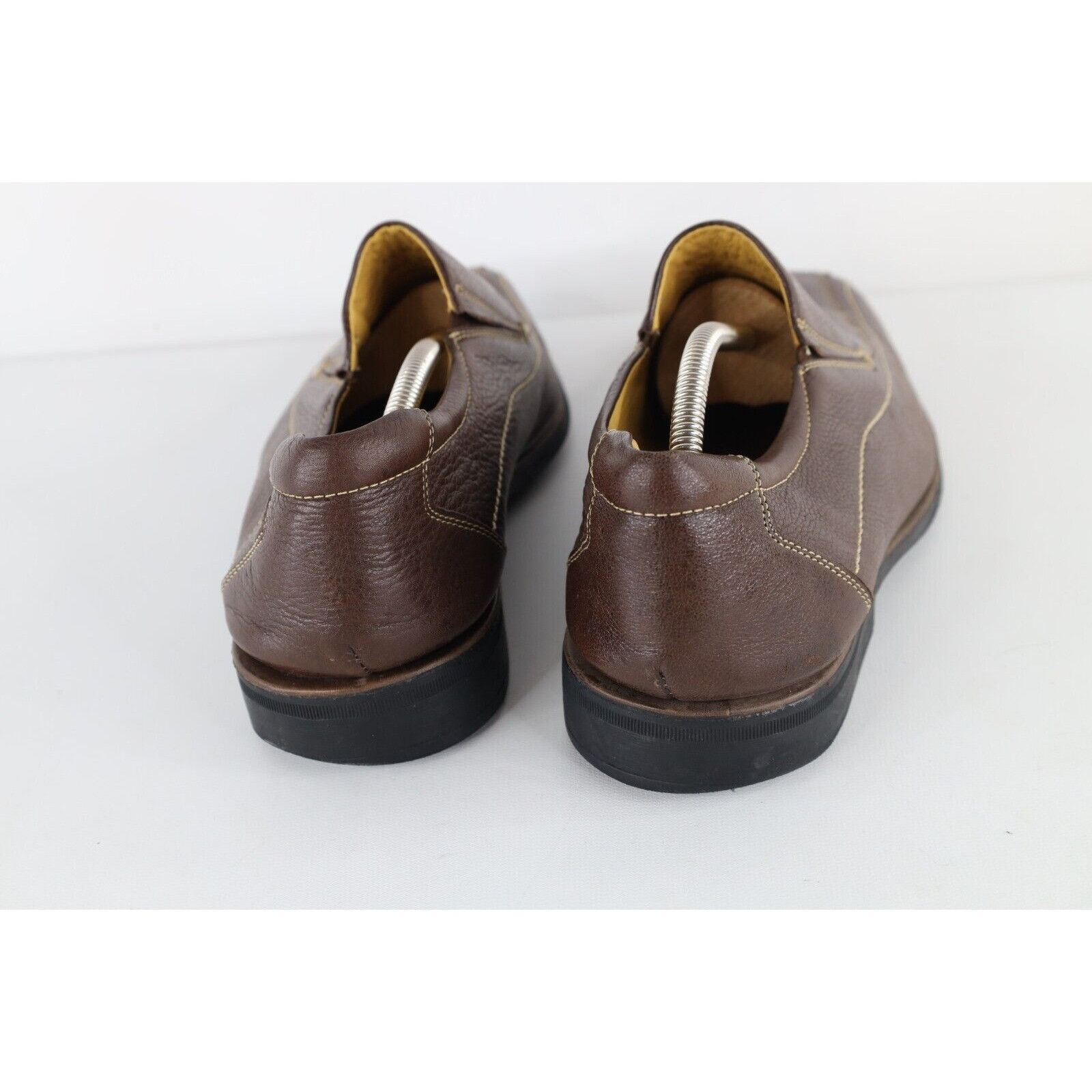 Sandro Moscoloni Sandro Moscolini Distressed Brazil Leather Slip On Loafers Size US 11.5 / EU 44-45 - 5 Thumbnail