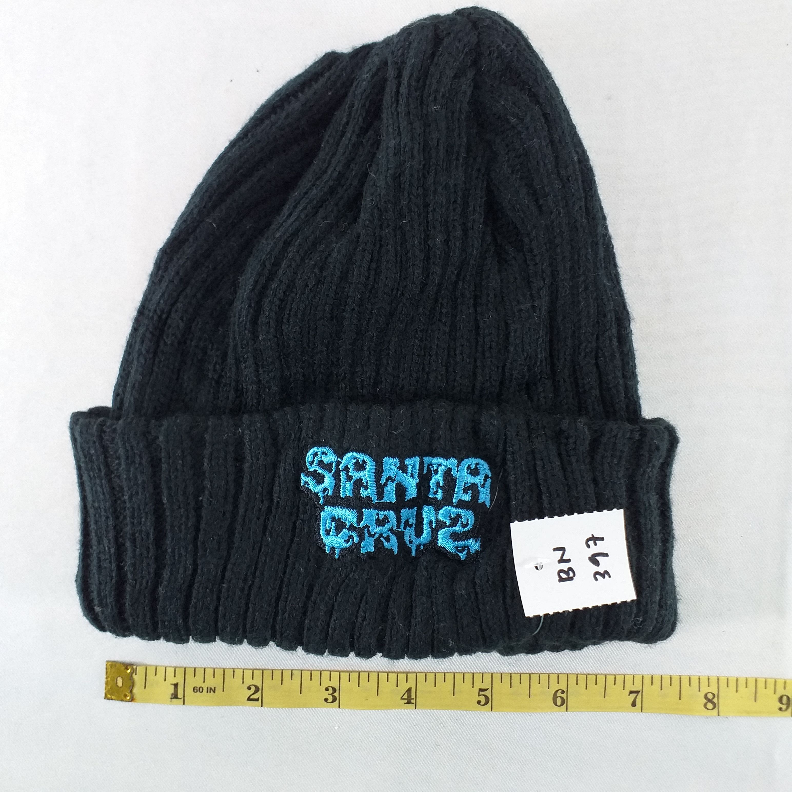 Santa Cruz Skateboards Vintage Santa Cruz Spell Embroidery Snow Cap Beanie -BN397 Size ONE SIZE - 3 Thumbnail