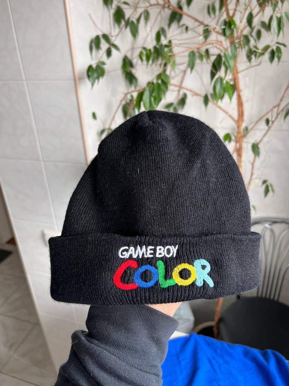 Nintendo Vintage Nintendo Game Boy Colour Multicolour 90s Beanie Hat Size ONE SIZE - 2 Thumbnail