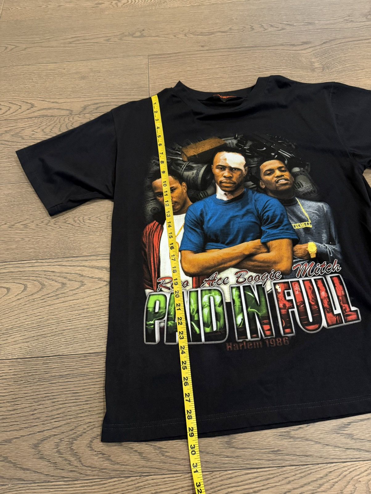 Marino Morwood Marino Morwood Paid in Full Shirt Large Rap Tee Size US L / EU 52-54 / 3 - 4 Thumbnail