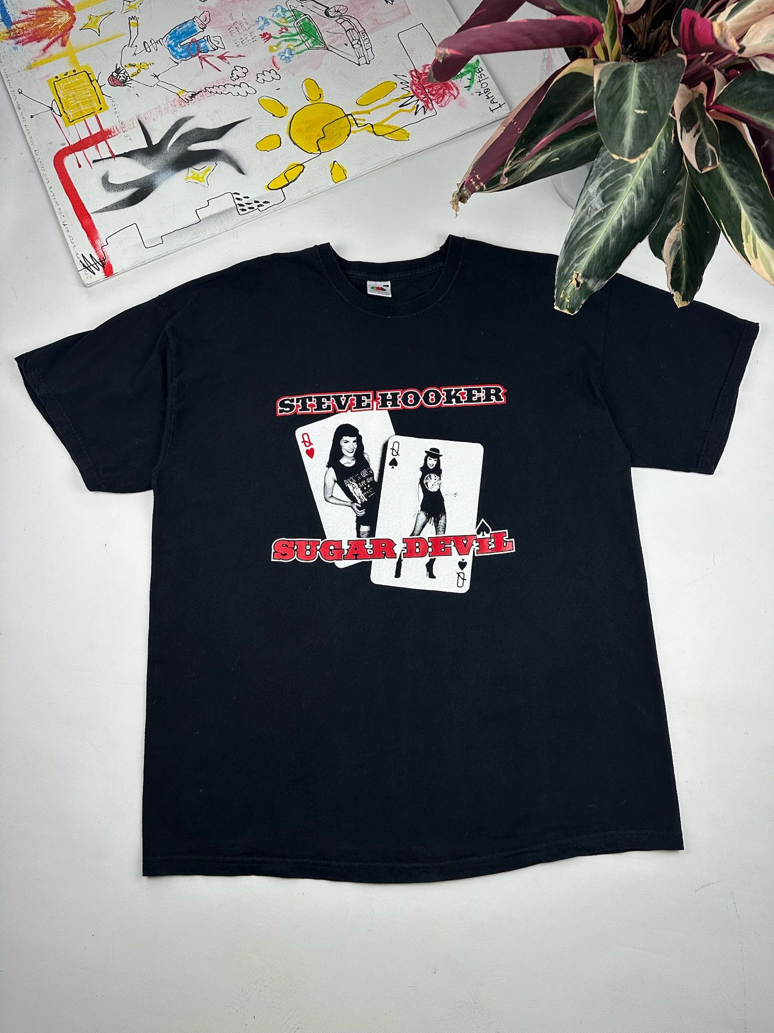 Hook-Ups Vintage sexy girls Tee Y2K Pornstar stveve hooker women nude Size US XL / EU 56 / 4 - 1 Thumbnail