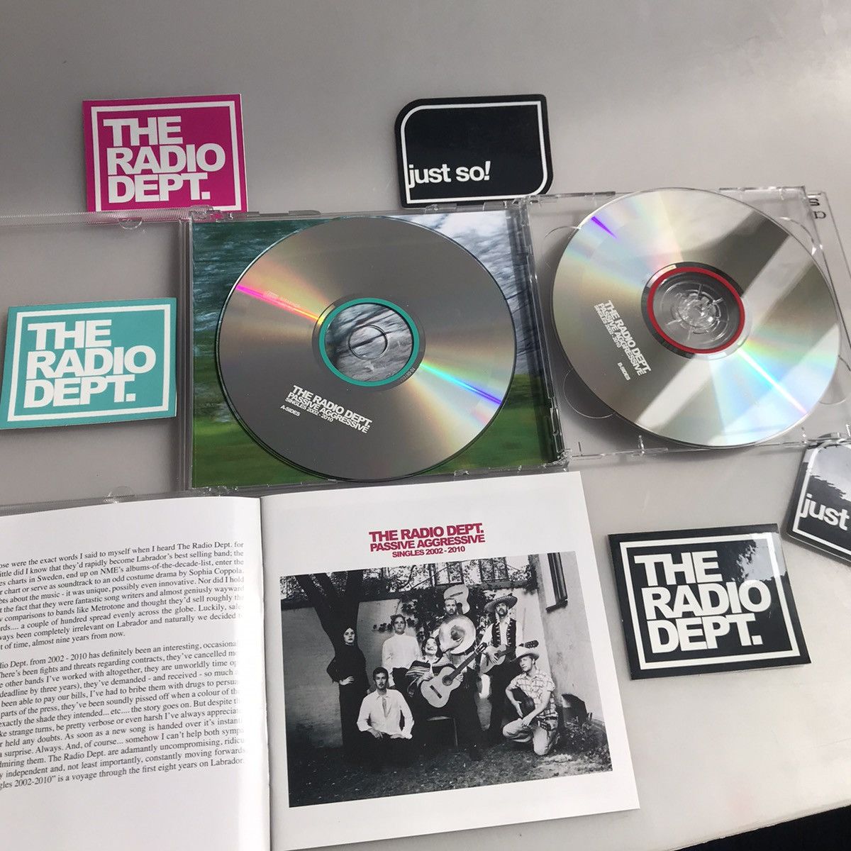 Hysteric Glamour The Radio Dept. - Passive Aggressive Singles 2002-2010 2disc Size ONE SIZE - 6 Thumbnail