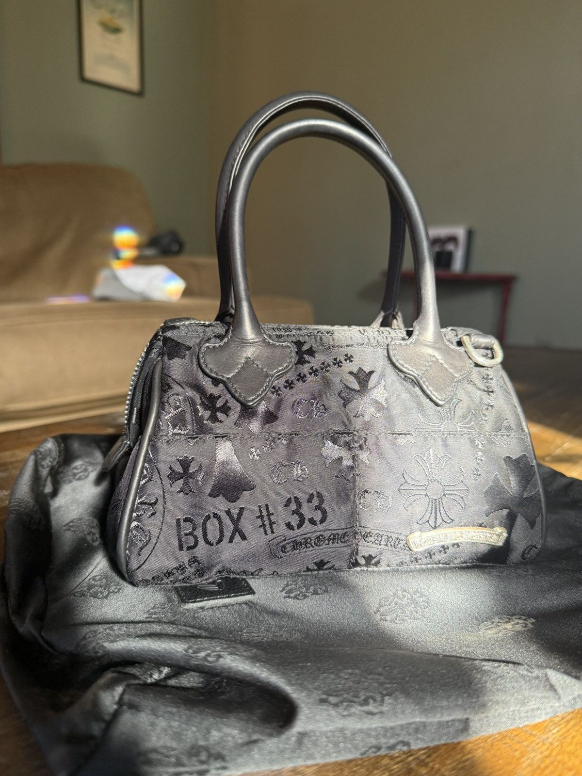 Chrome Hearts Chrome Hearts “Mochita” nylon mini purse BLK Size ONE SIZE - 11 Thumbnail