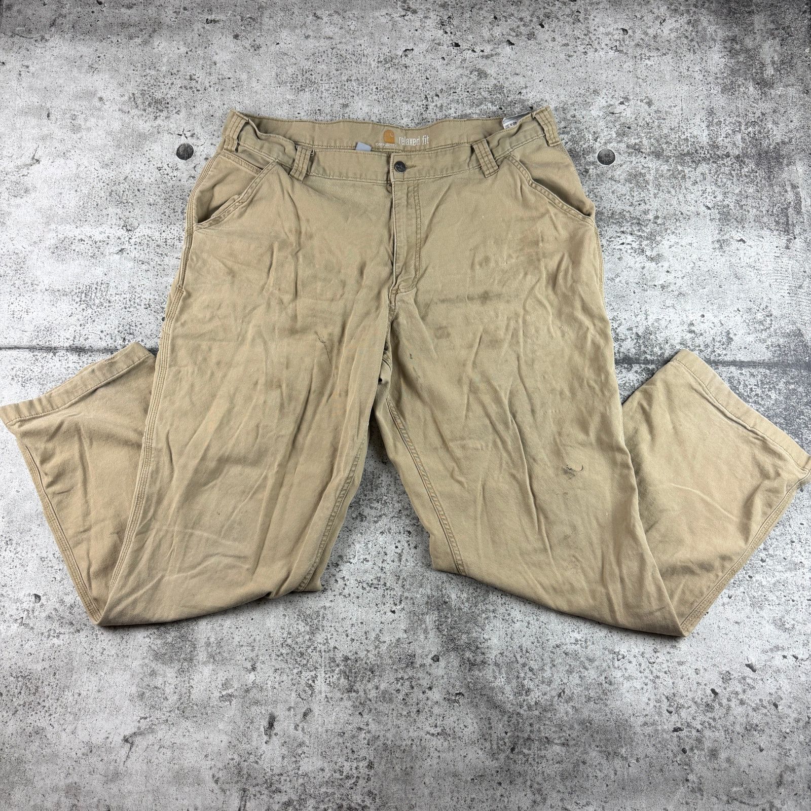 Carhartt Carhartt Relaxed Fit Carpenter Pants Size 40x32 Workwear Size US 40 / EU 56 - 1 Thumbnail