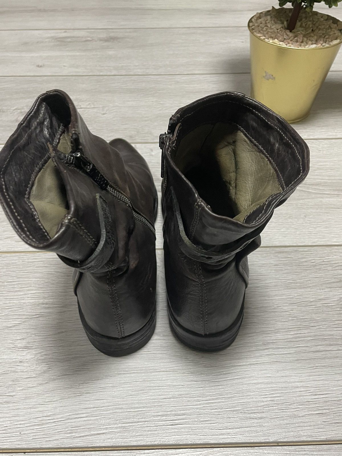 A.S.98 AS98 Airstep Distressed Leather Engineered Boots eb0 Size US 9 / IT 39 - 6 Thumbnail