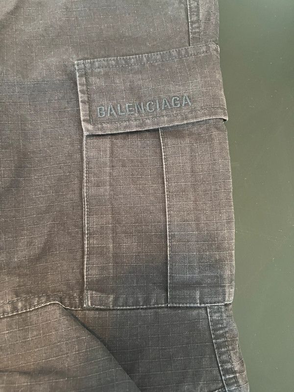 Balenciaga Balenciaga ripstop Cargo Pants Black Size US 30 / EU 46 - 3 Thumbnail