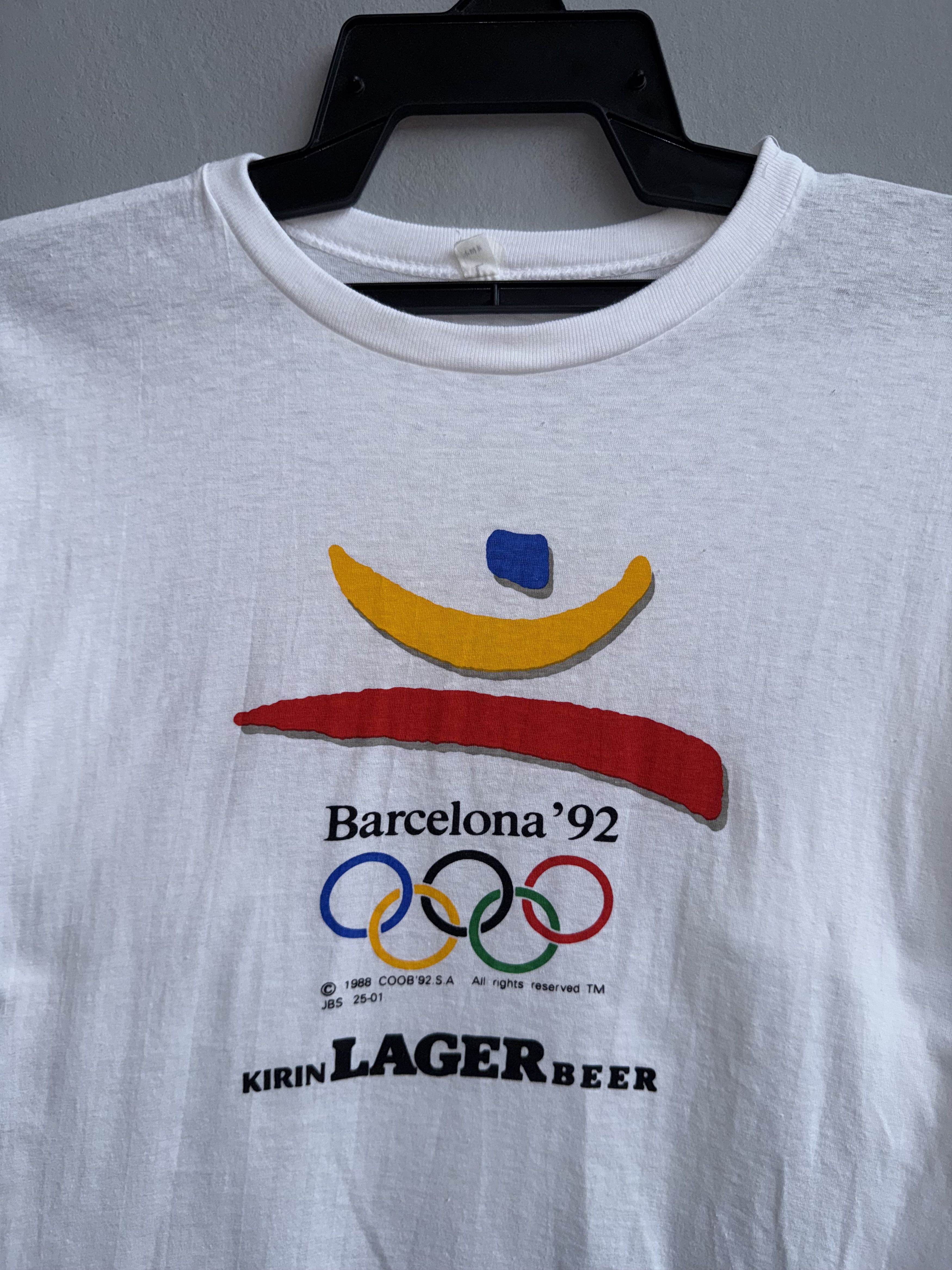 USA Olympics Olympics Barcelona 92's Vintage Shirt Size US M / EU 48-50 / 2 - 2 Thumbnail