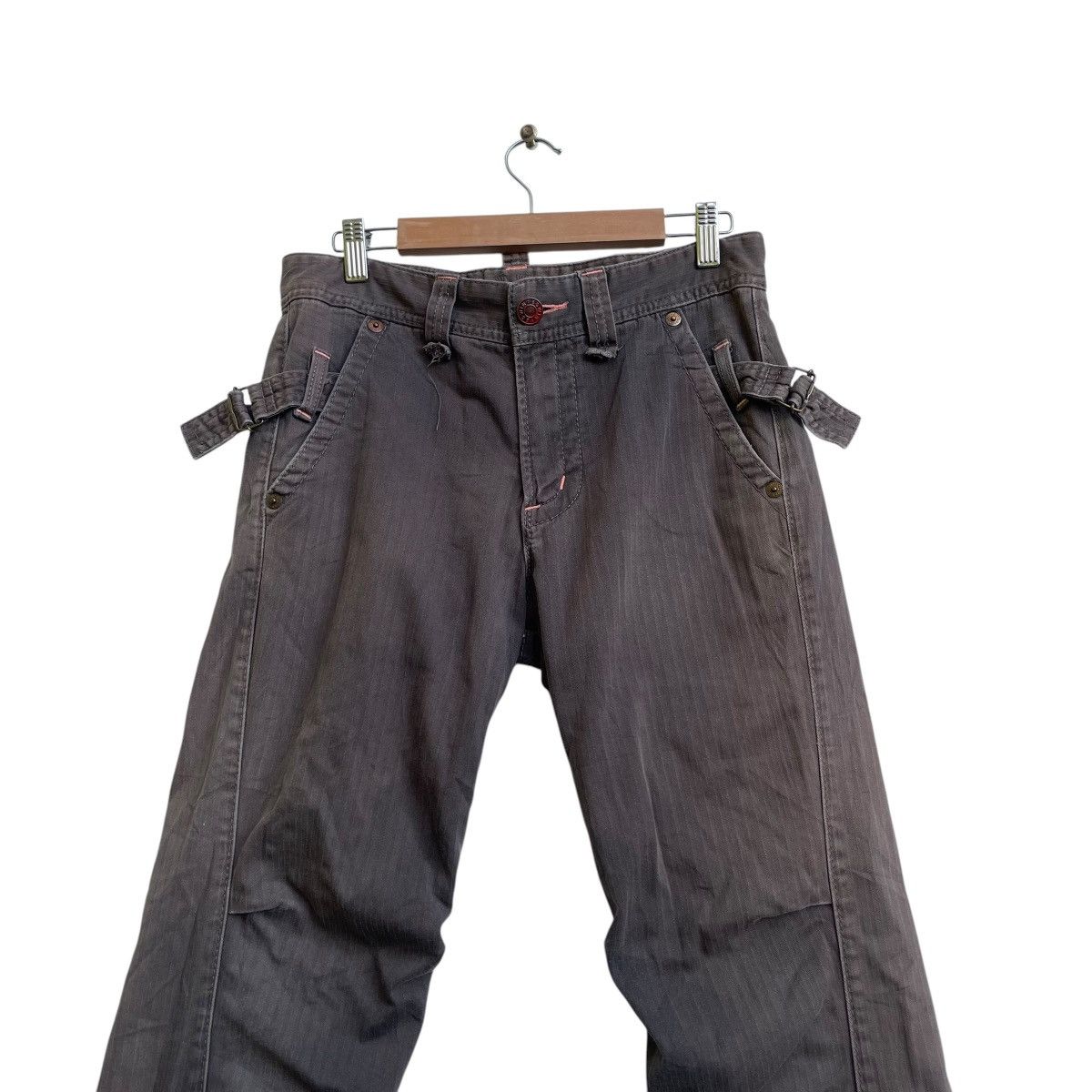 Edwin 💥Japanese Brand Edwin Buckle Fringe Denim Size US 31 - 3 Thumbnail