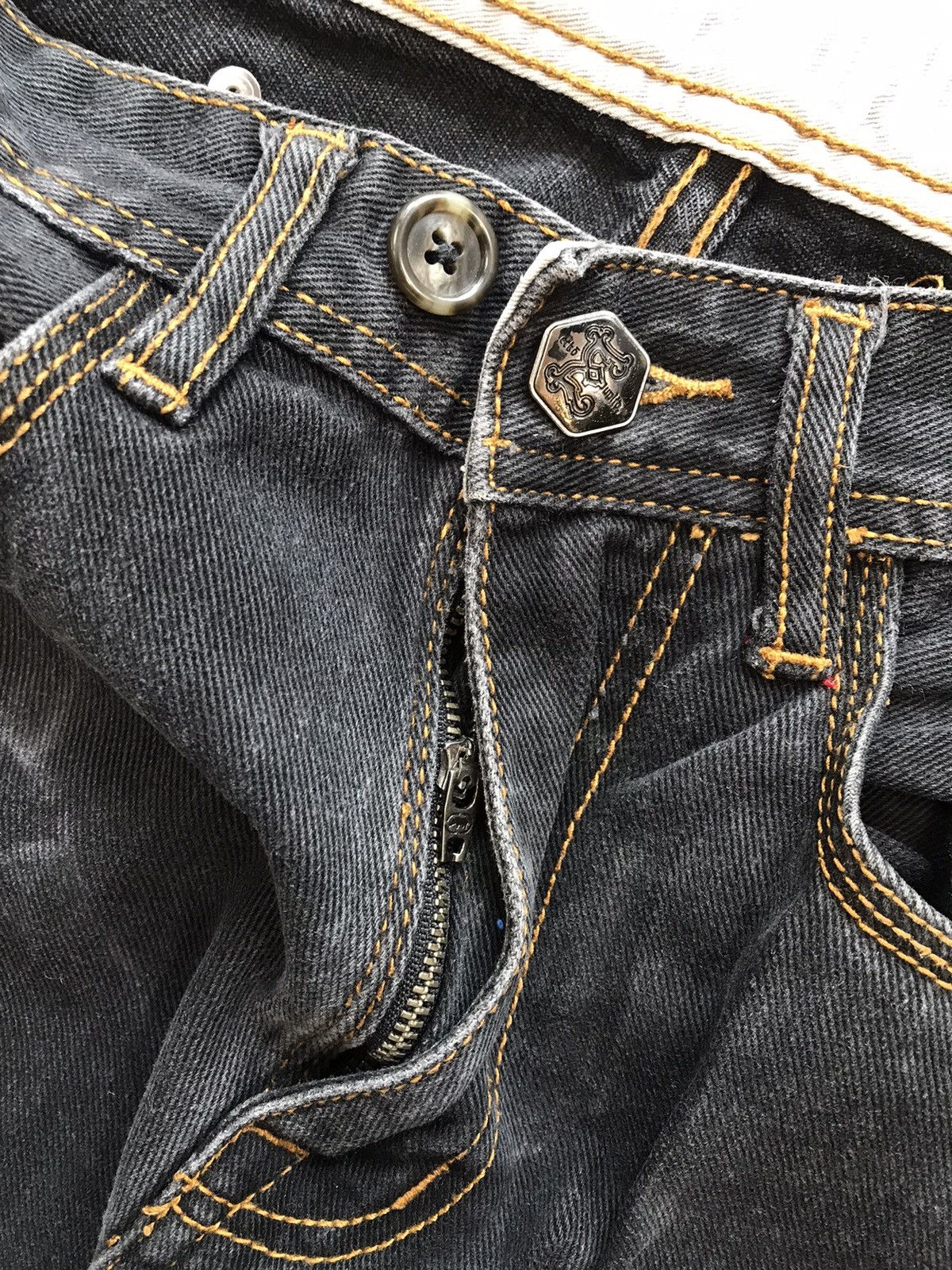 Ecko Unltd. × Vintage Vintage Ecko straight fit charcoal black denim Size US 31 - 5 Thumbnail