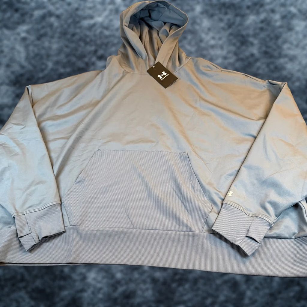 Under Armour Under Armour Hoodie Pullover Loose Fit Womens 1X Gray NWT Size XL / US 12-14 / IT 48-50 - 1 Thumbnail