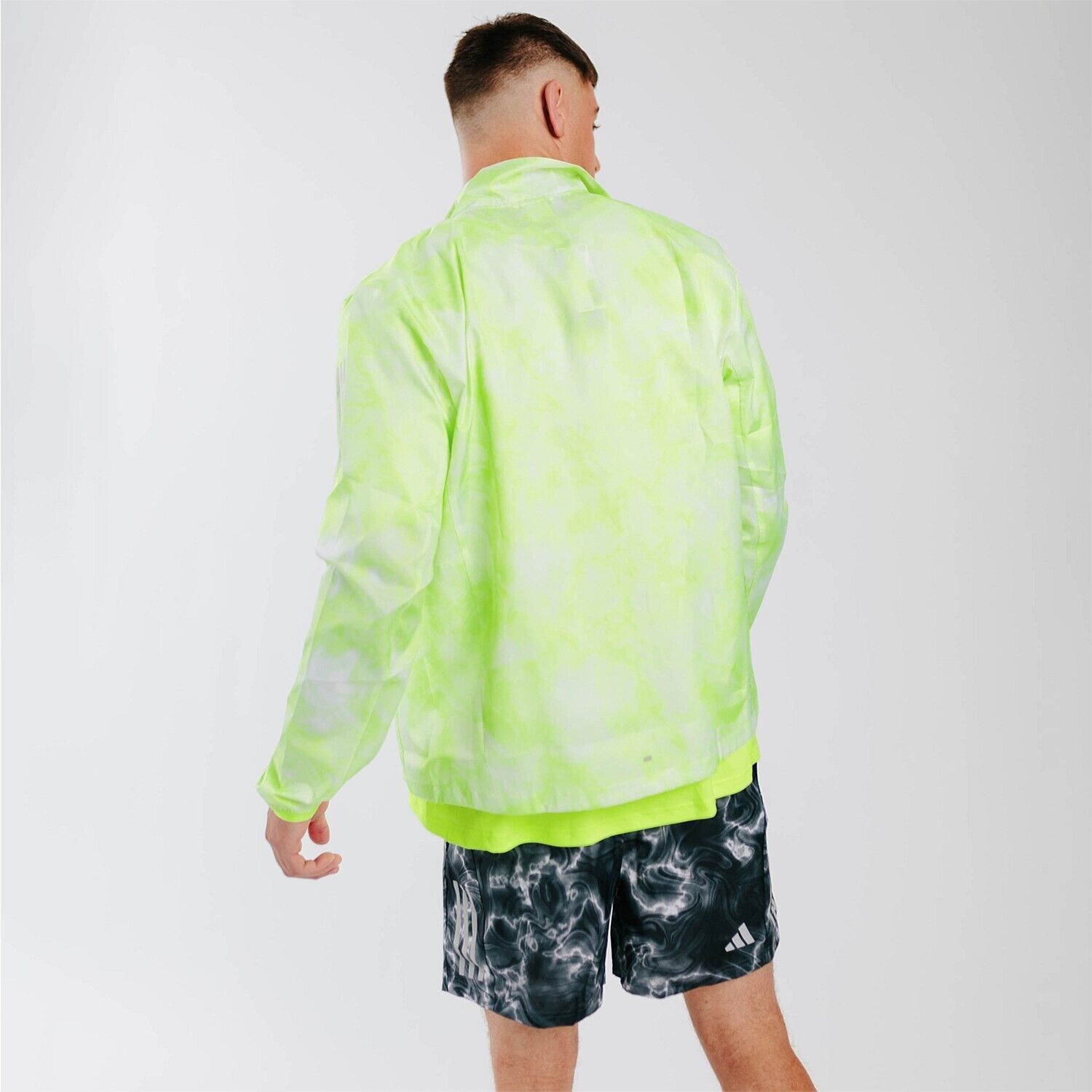 Adidas Adidas IL4797 Own The Run Jacket Lucid Lemon ( S ) Size US S / EU 44-46 / 1 - 5 Thumbnail