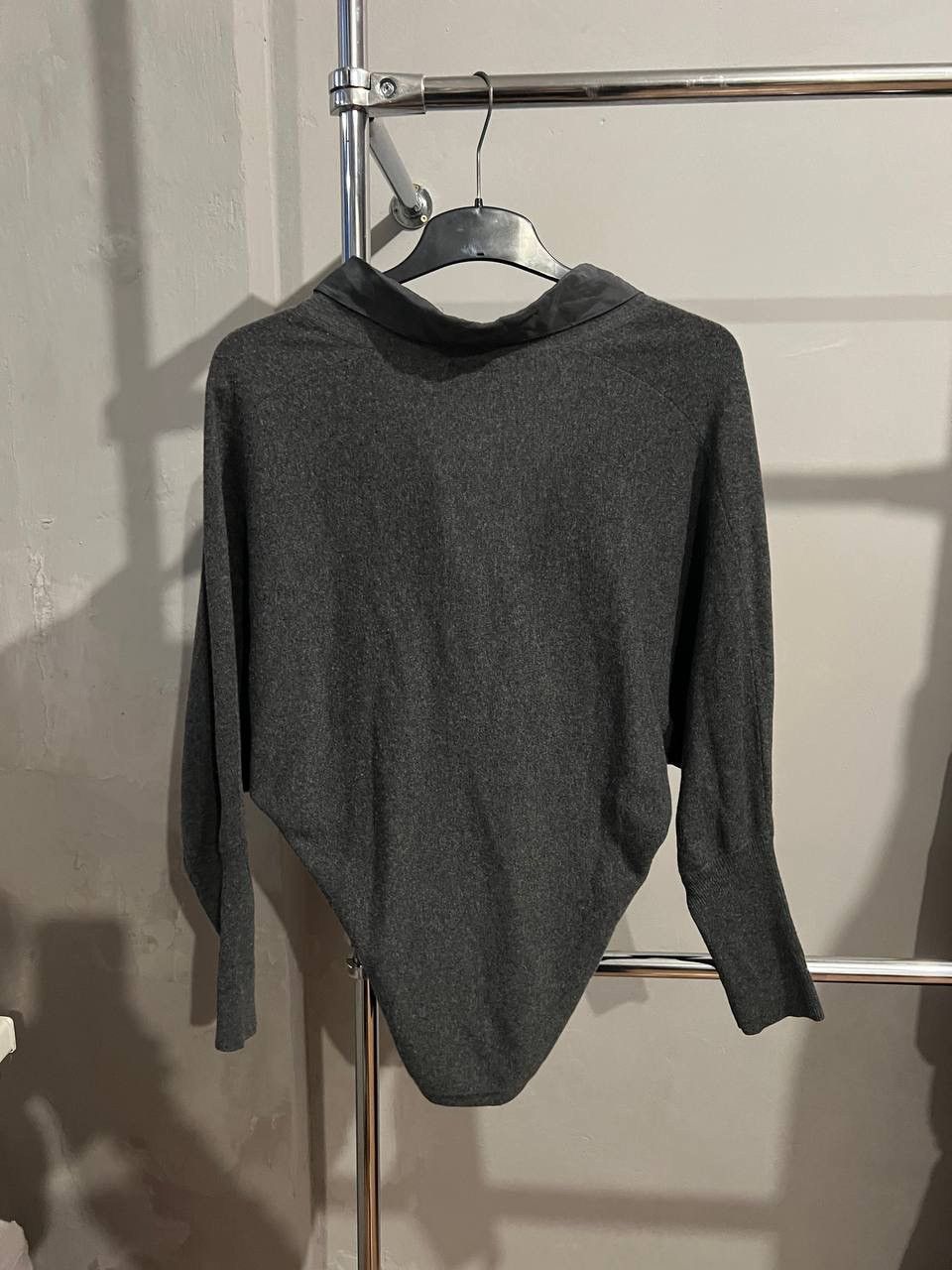 Brunello Cucinelli BRUNELLO CUCINELLI CASHMERE ITALIAN MADE ASYMMETRIC CARDIGAN Size M / US 6-8 / IT 42-44 - 11 Thumbnail