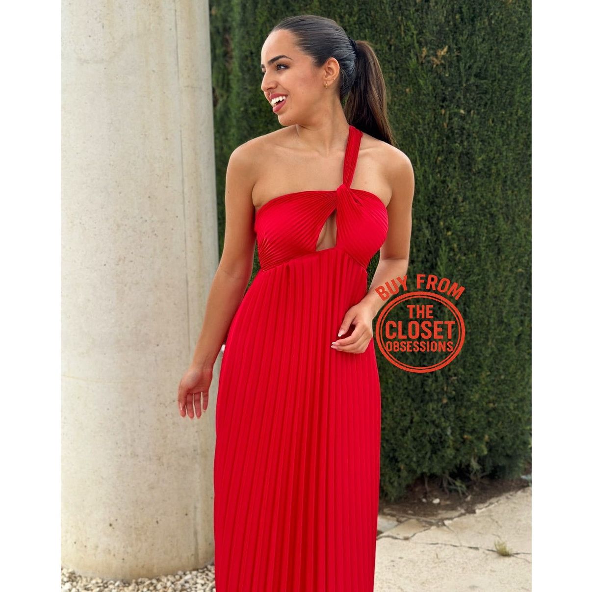 Mango RARE!!! MANGO Front Knot Maxi Dress NWT (US 6, EUR M) Size L / US 10 / IT 46 - 16 Thumbnail
