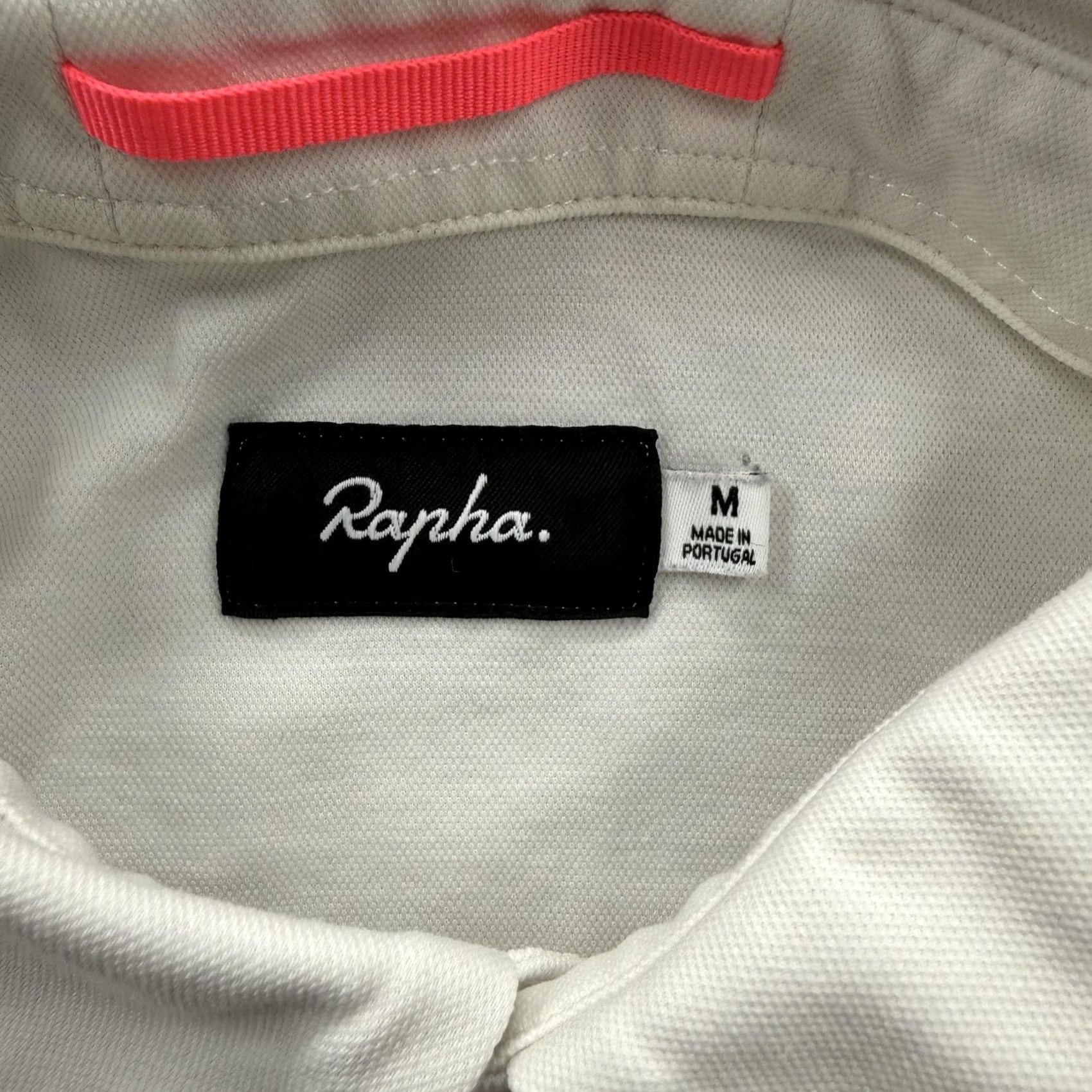 Rapha Rapha Essential Polo Shirt Mens Medium White Cycling Jersey Performance Size US M / EU 48-50 / 2 - 3 Thumbnail