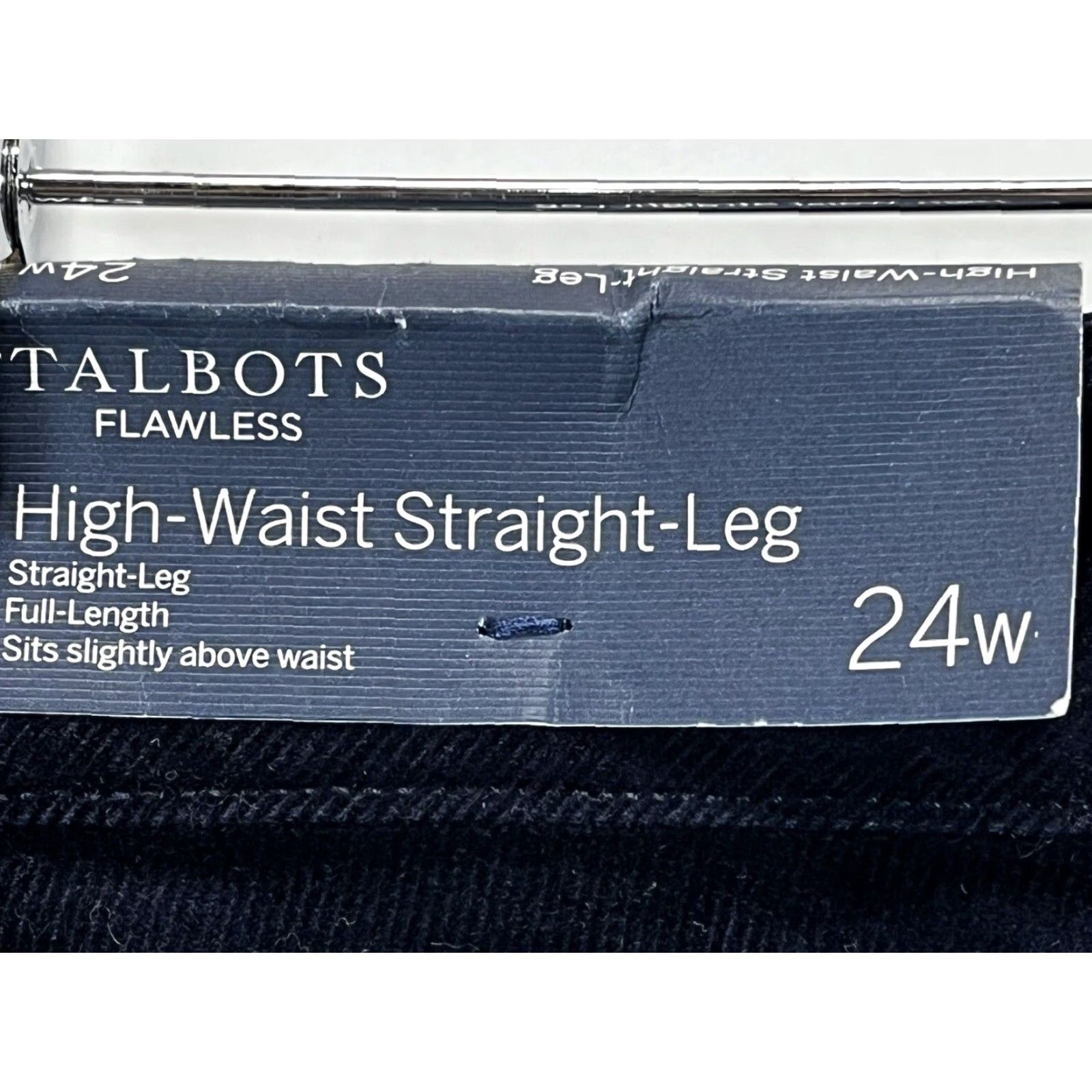 Talbots Talbots Corduroy Pants 24W Plus High Waist Straight Leg Navy Womens Size 42" / US 20 - 5 Thumbnail