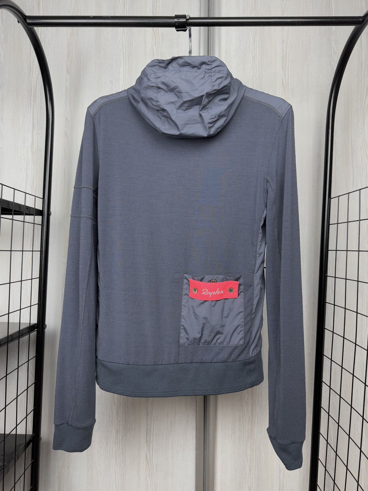 Rapha Rapha Womens Cycling Merino Wool Nylon Zip Hoodie Jacket S Size S / US 4 / IT 40 - 1 Thumbnail