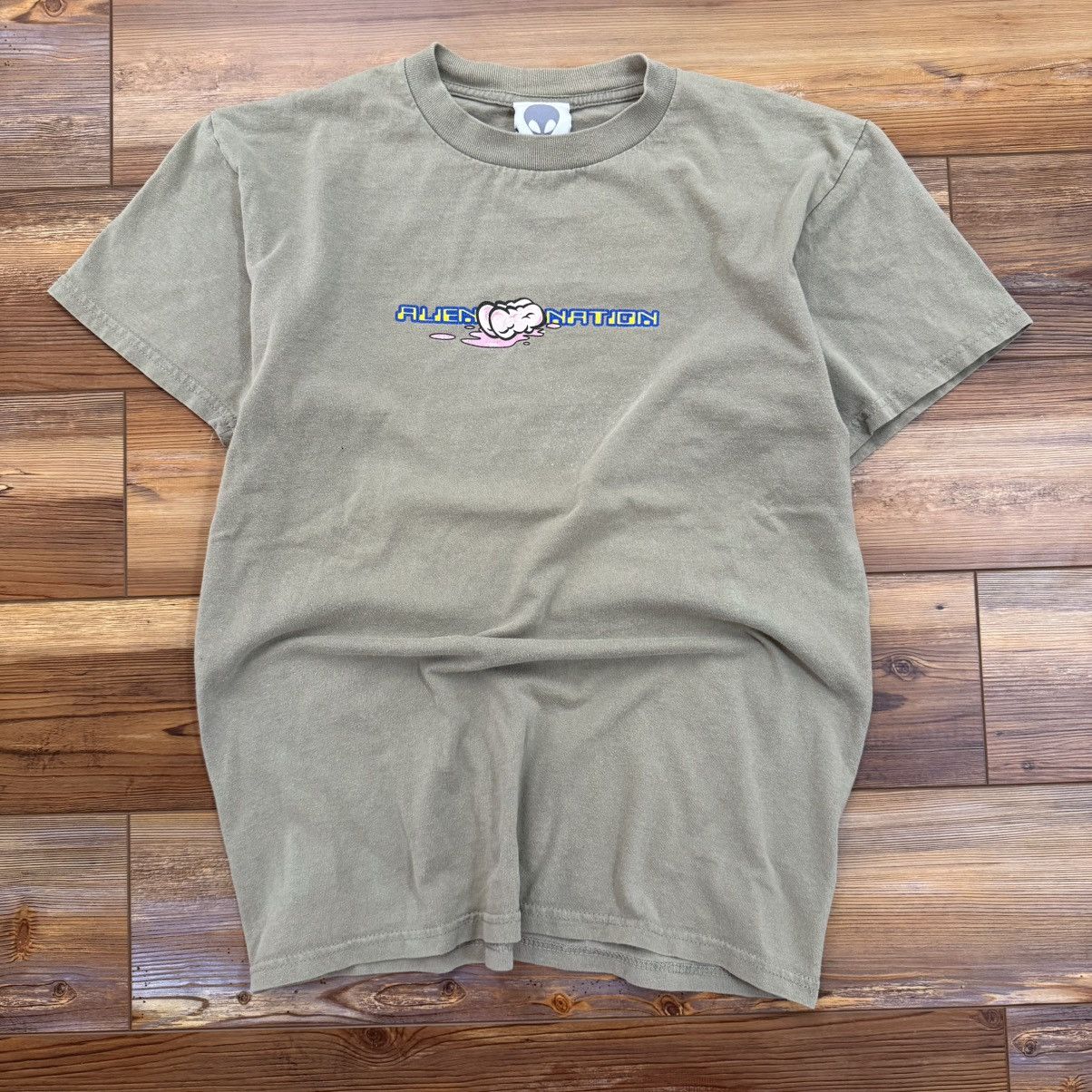 Other Vintage Brown Alien Nation Skate Mind Waste Tee Shirt Size US M / EU 48-50 / 2 - 1 Thumbnail