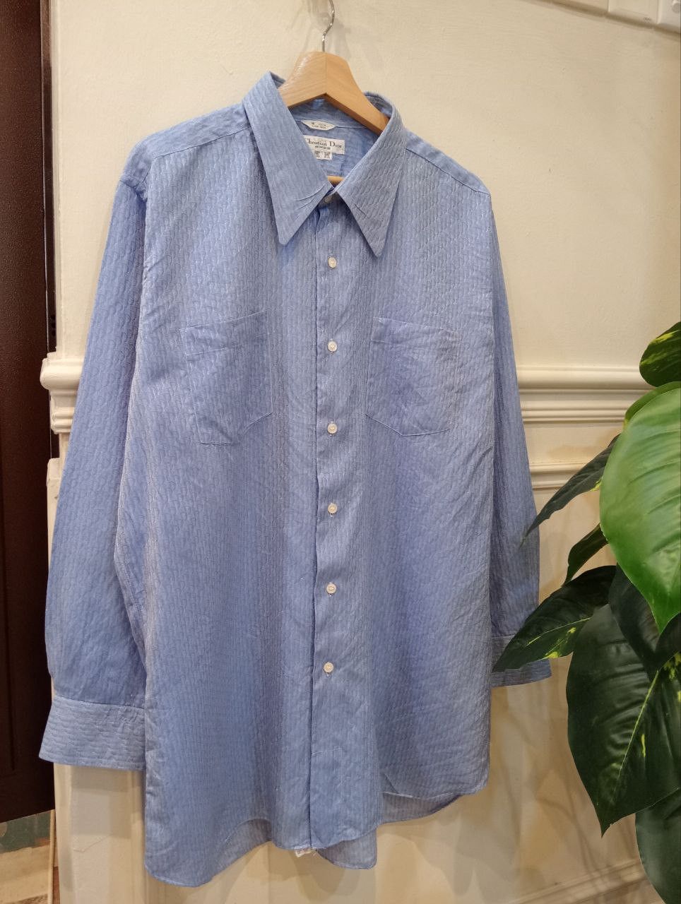 Christian Dior Monsieur CHRISTIAN DIOR MONSIEUR MONOGRAM L/S SHIRT Size US XL / EU 56 / 4 - 1 Thumbnail