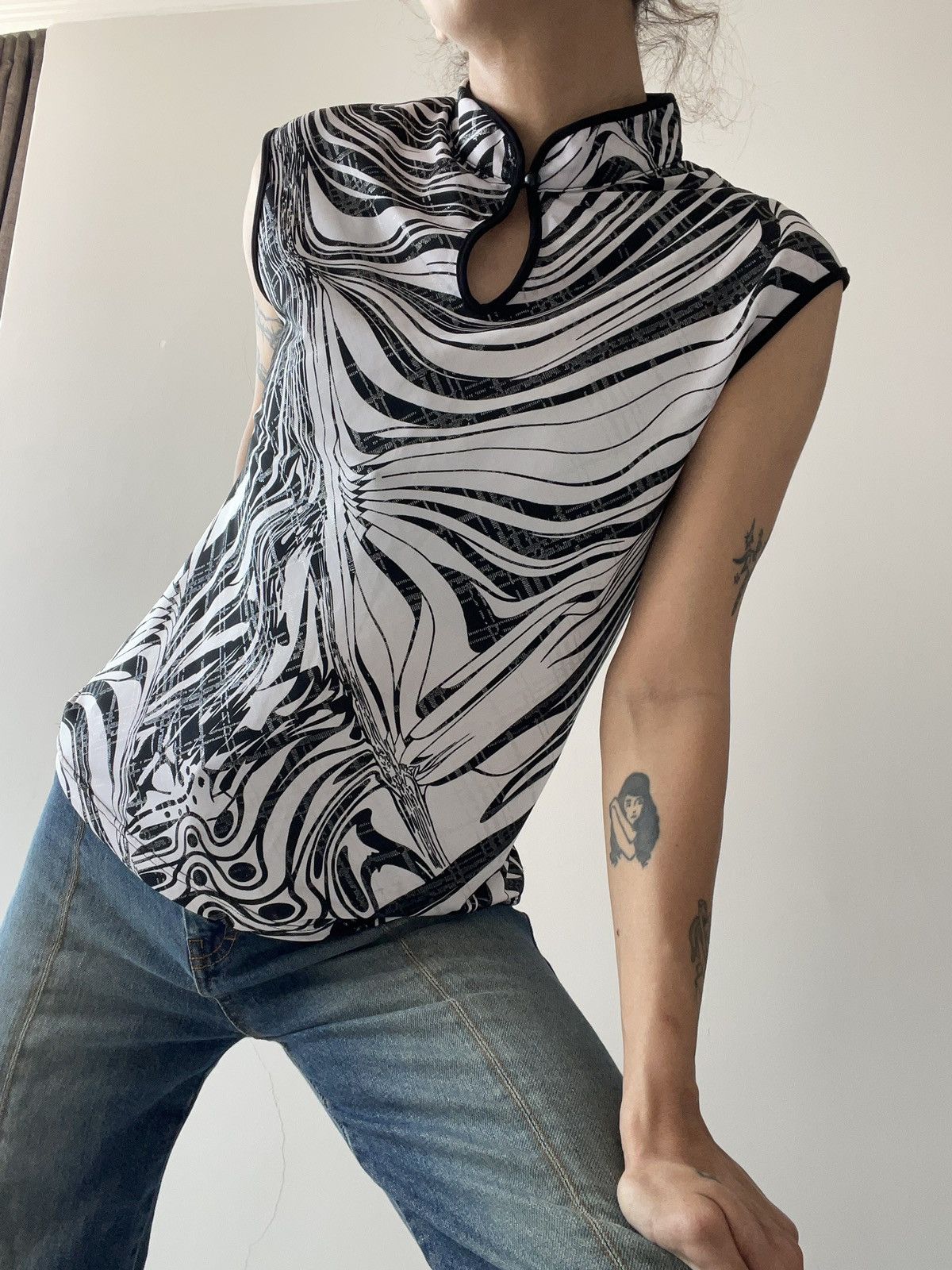 Vintage Y2k top Size M / US 6-8 / IT 42-44 - 2 Thumbnail