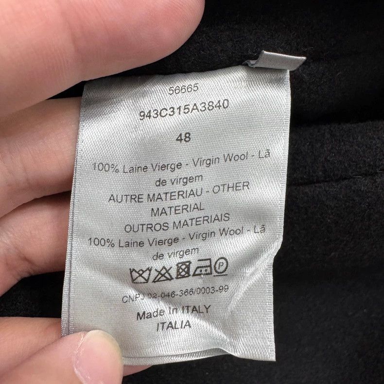 Dior Dior Wool coat Size US M / EU 48-50 / 2 - 3 Thumbnail