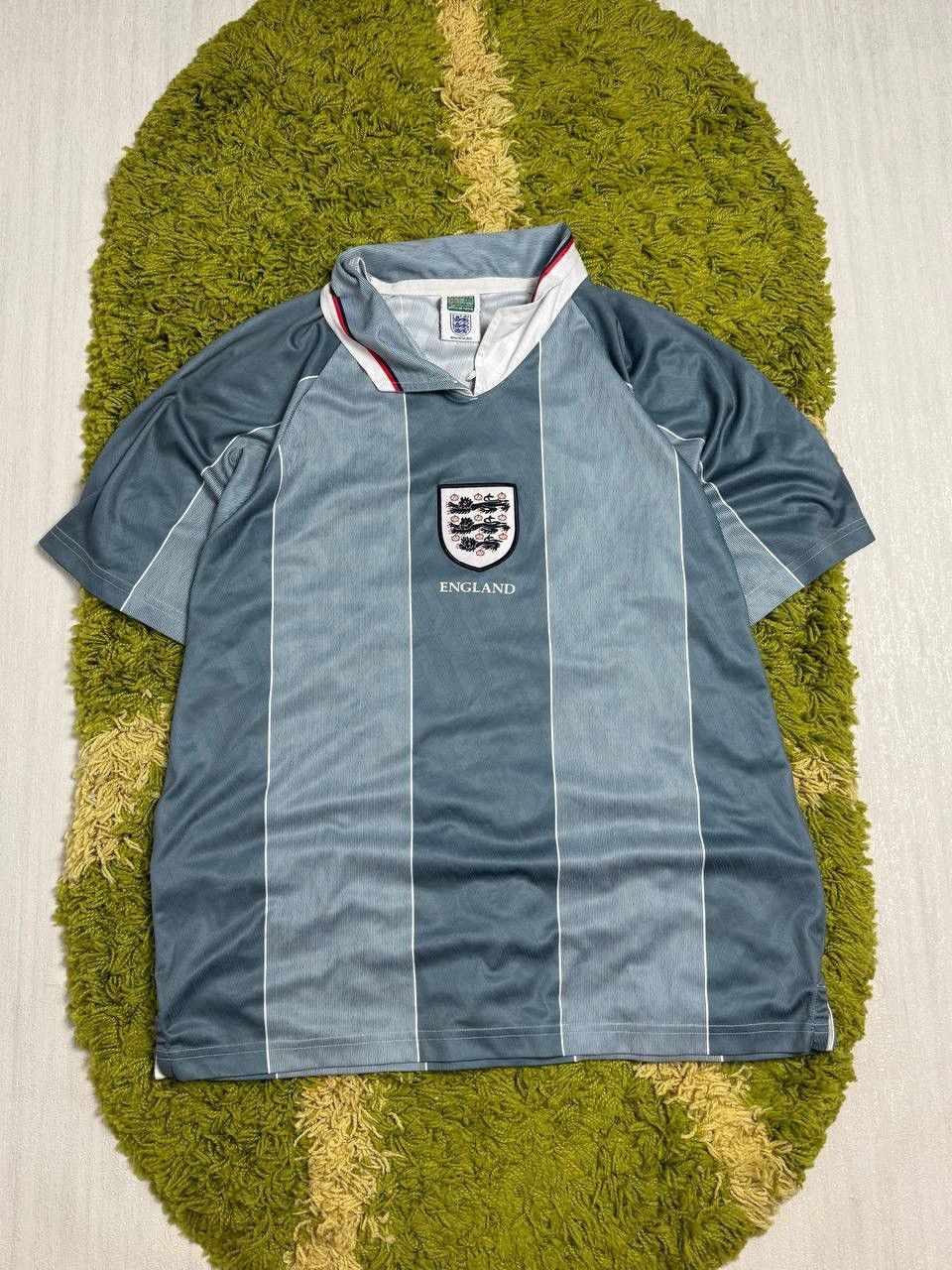 Vintage Vintage England Score Draw 1996 Football Soccer Jersey Size US XL / EU 56 / 4 - 1 Thumbnail