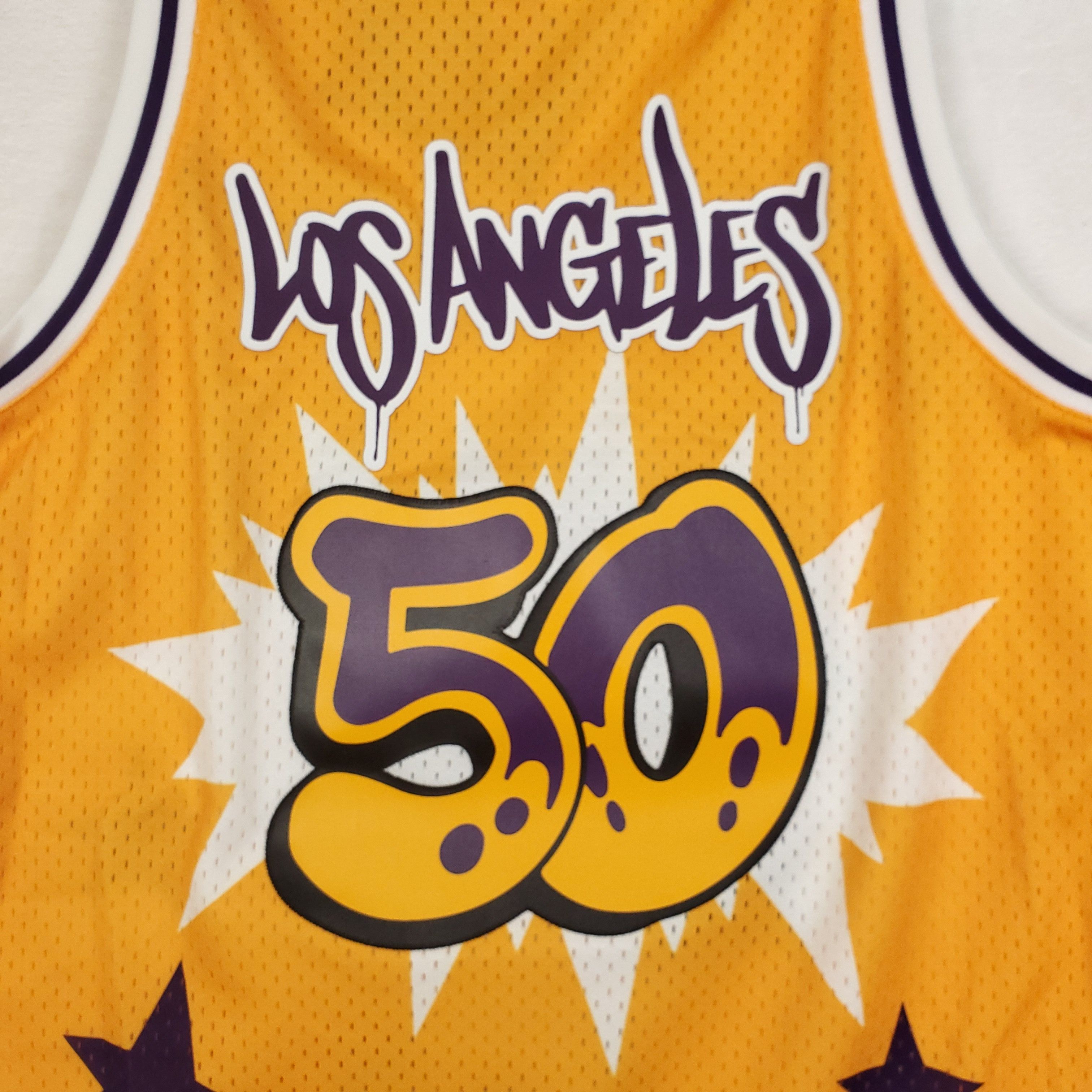 Mitchell & Ness LA Lakers Tats Cru Mitchell & Ness NBA Jersey Large Size US L / EU 52-54 / 3 - 9 Thumbnail