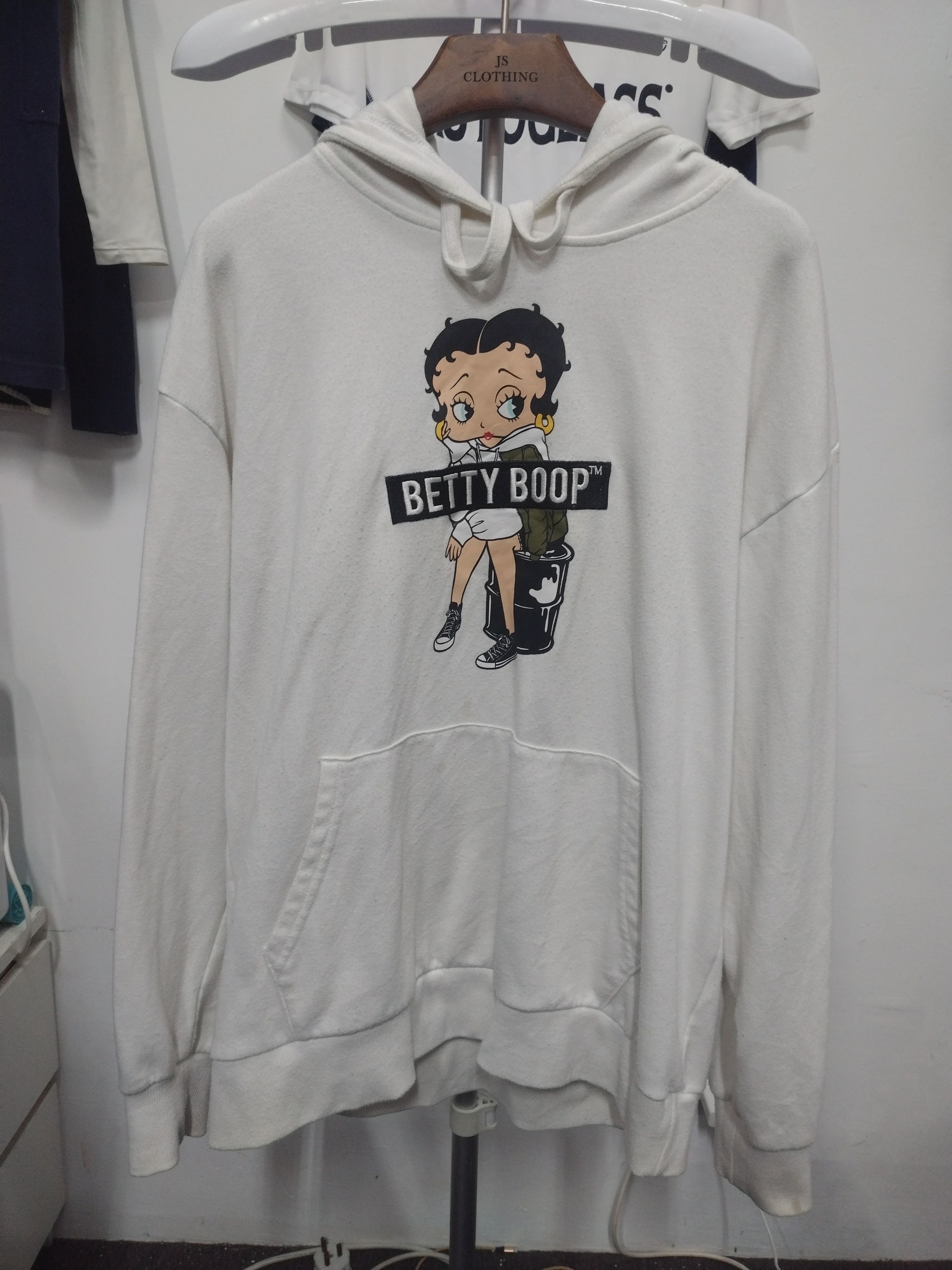 Cartoon Network Awesome Betty Boop Hoodie pull over🔥🔥🔥 Size L / US 10 / IT 46 - 1 Thumbnail