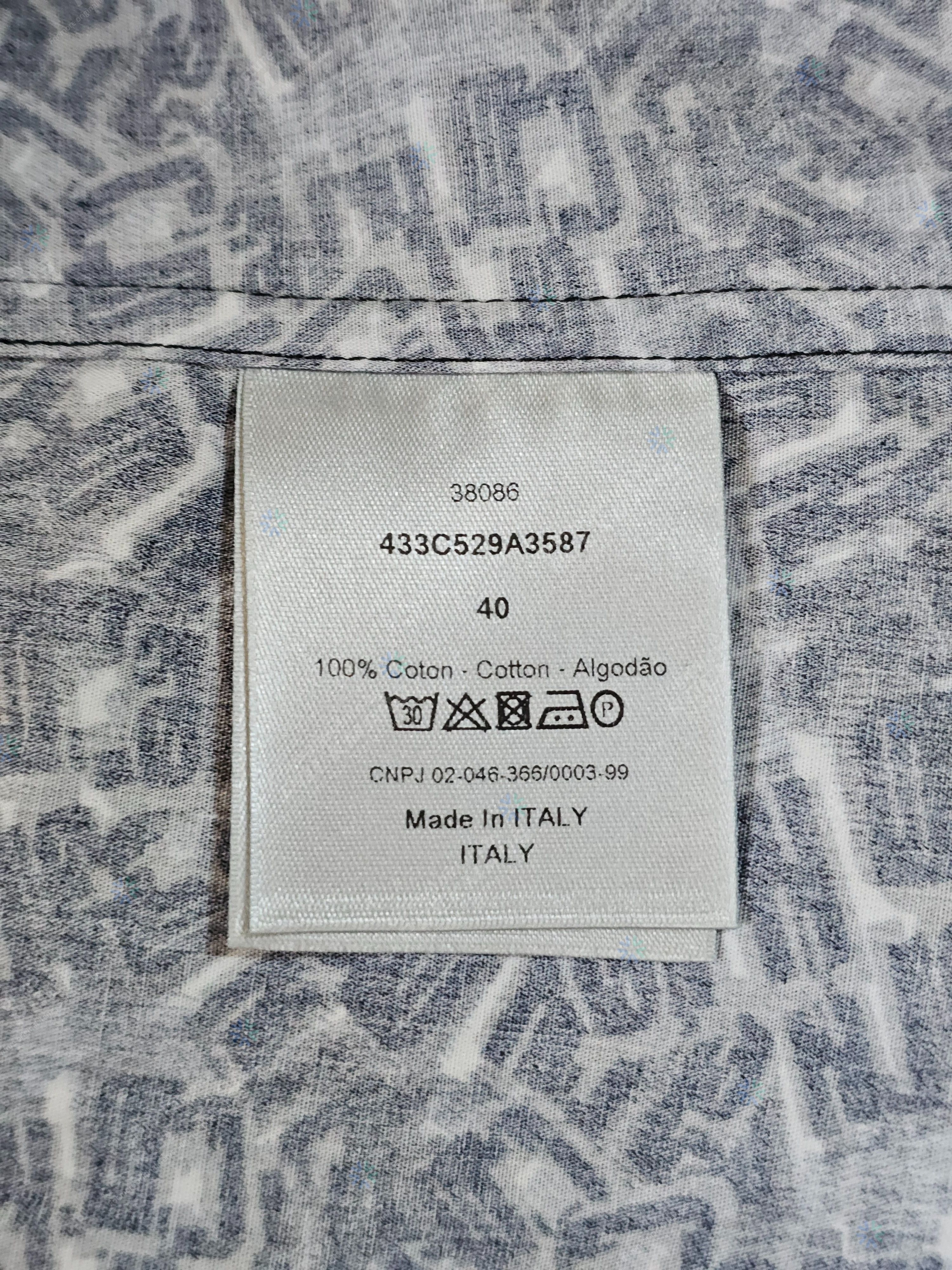 Dior Dior Men's Shirts Size 40 Like M-L Size US M / EU 48-50 / 2 - 5 Thumbnail