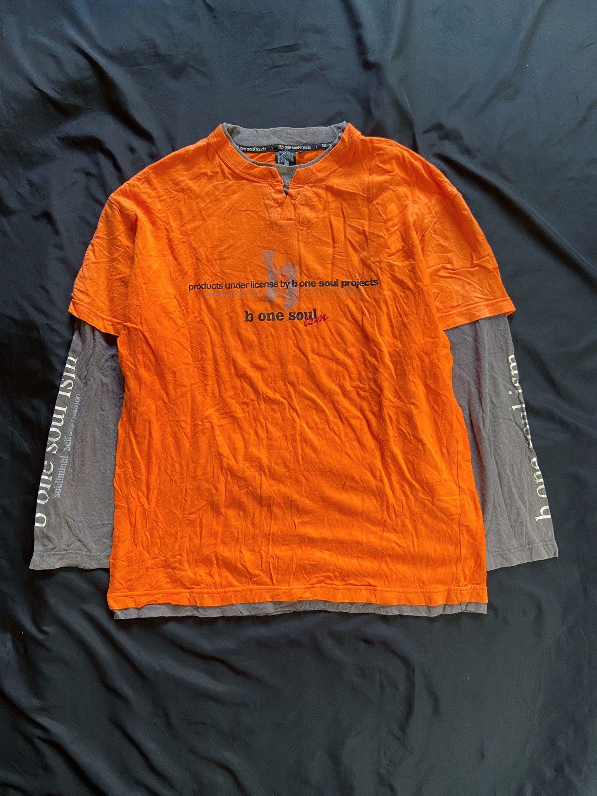 Beauty Beast B ONE SOUL LIBERATE YOURSELF ROOTS EGUAL LONGSLEEVE Size US L / EU 52-54 / 3 - 1 Thumbnail