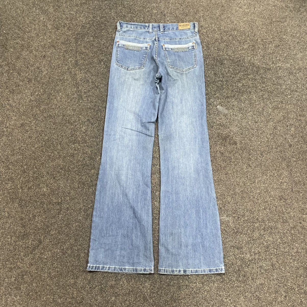 Vintage Vintage Y2K Baggy Flare Jeans Light Wash Skate Archive Logo Size 28" / US 6 / IT 42 - 1 Thumbnail