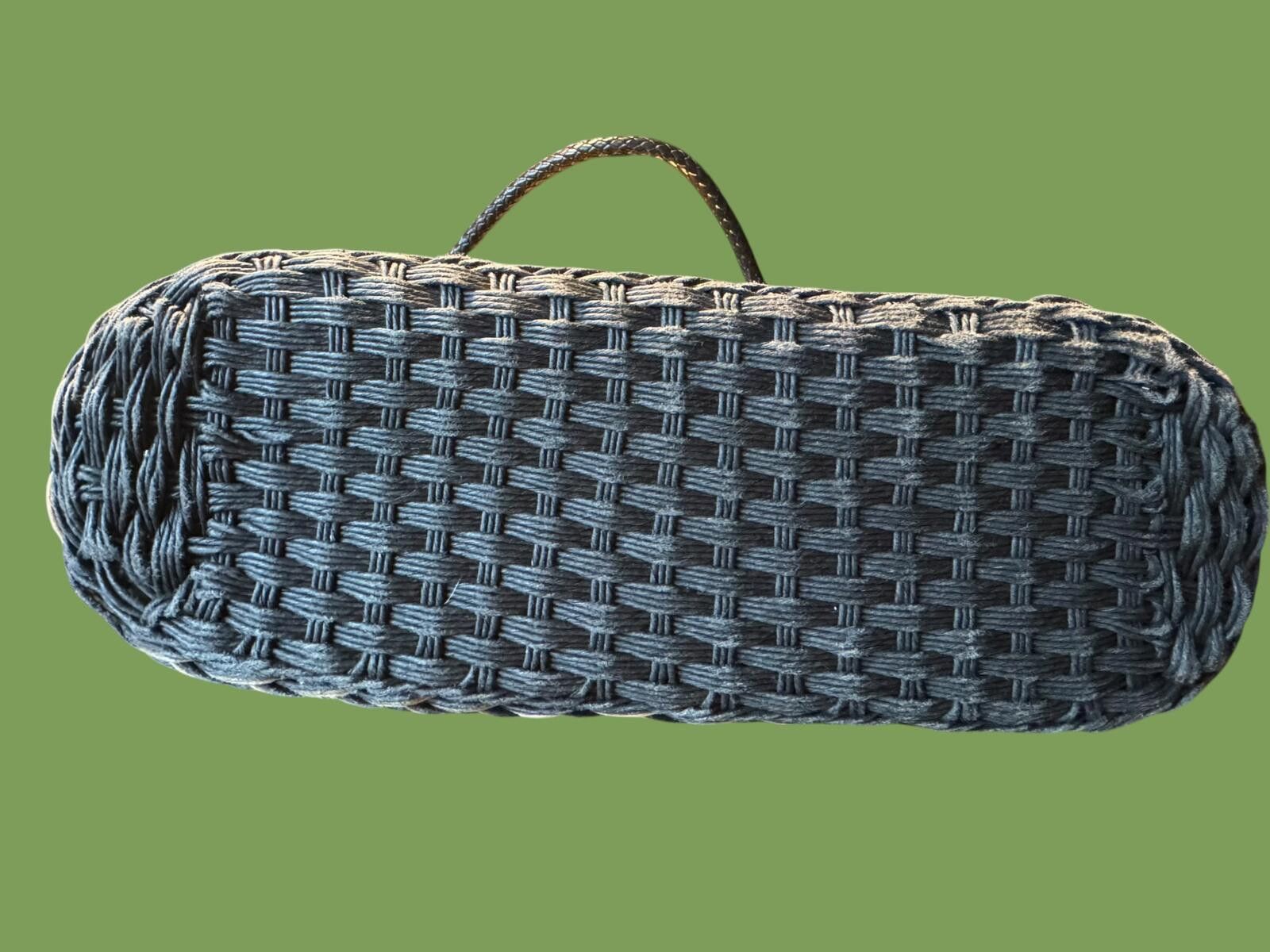 Brighton Brighton Woven Shoulder Bag with Black Faux Leather Accents Size ONE SIZE - 3 Thumbnail