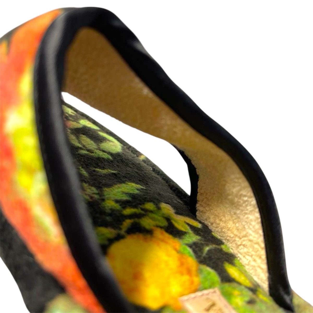 Vintage Vivienne Westwood Rose Print Room Slippers Size US 6 / IT 36 - 8 Thumbnail