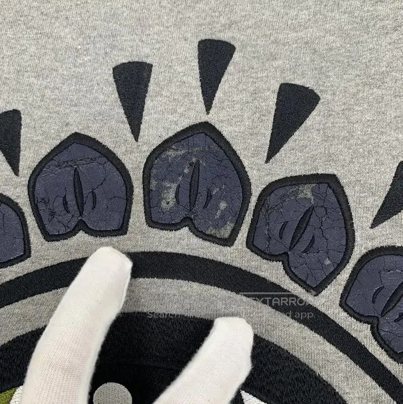 Kenzo KENZO Gray Cotton Women's Sweatshirt . Size S / US 4 / IT 40 - 7 Thumbnail