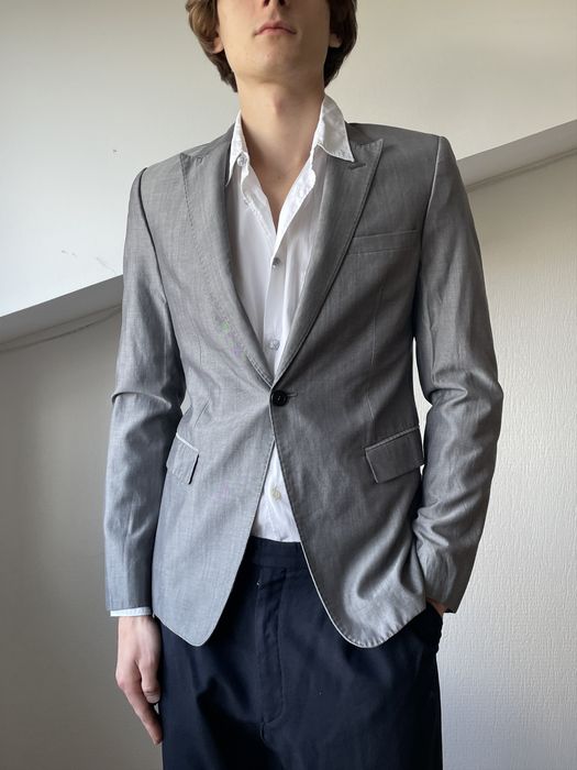 Suit EMPORIO ARMANI Jacket Coat Blazer David Line E2094 Grailed