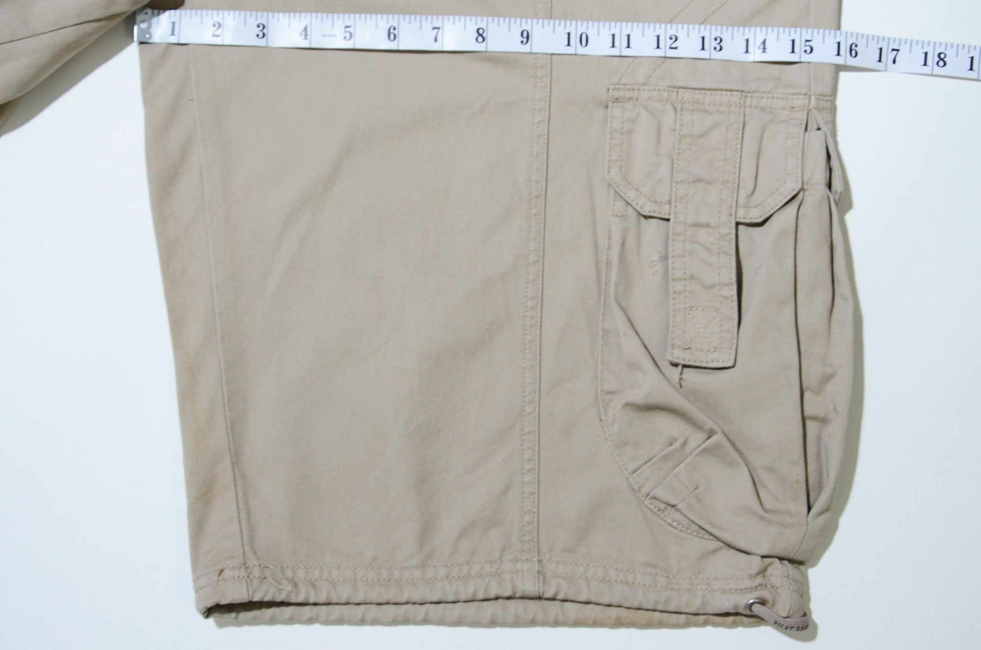 Phat Farm Phat Farm W36 Beige Cargo Shorts 90s Hip Hop Streetwear Size US 36 / EU 52 - 18 Thumbnail
