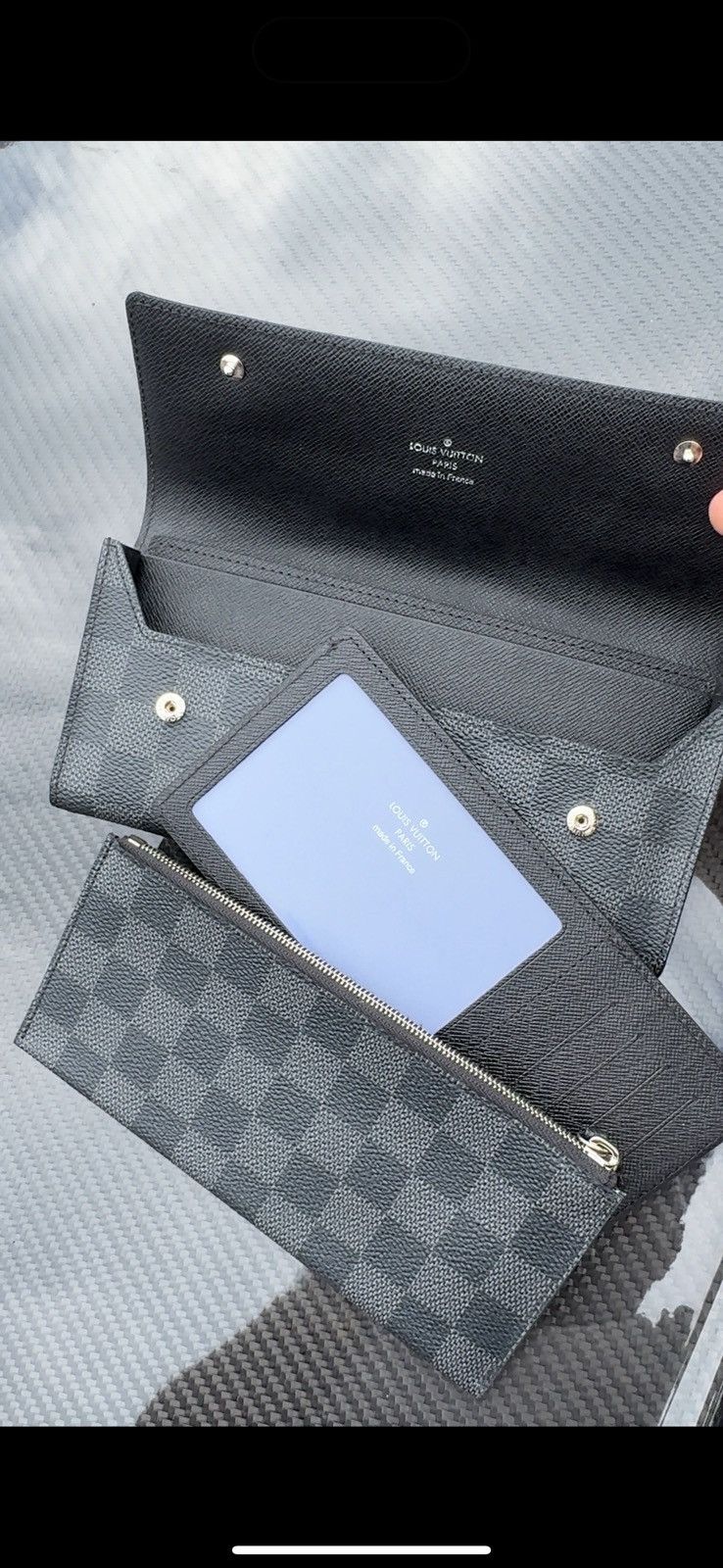 Louis Vuitton LOUIS VUITTON 🔥 BLACK AND GREY MONOGRAM POCKETBOOK (LIMITED) Size ONE SIZE - 21 Thumbnail