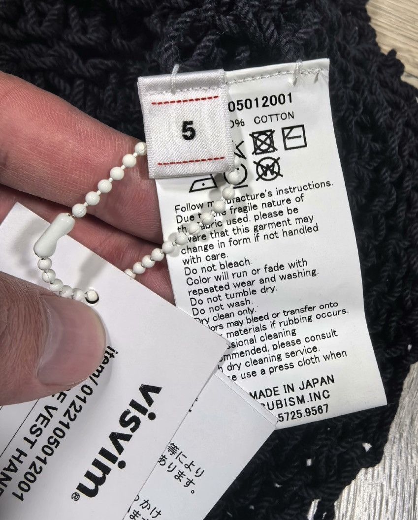 Visvim VISVIM 22SS LATTICE VEST HAND-KNIT Handmade K 2412-Nextarrow Size US XXL / EU 58 / 5 - 5 Thumbnail