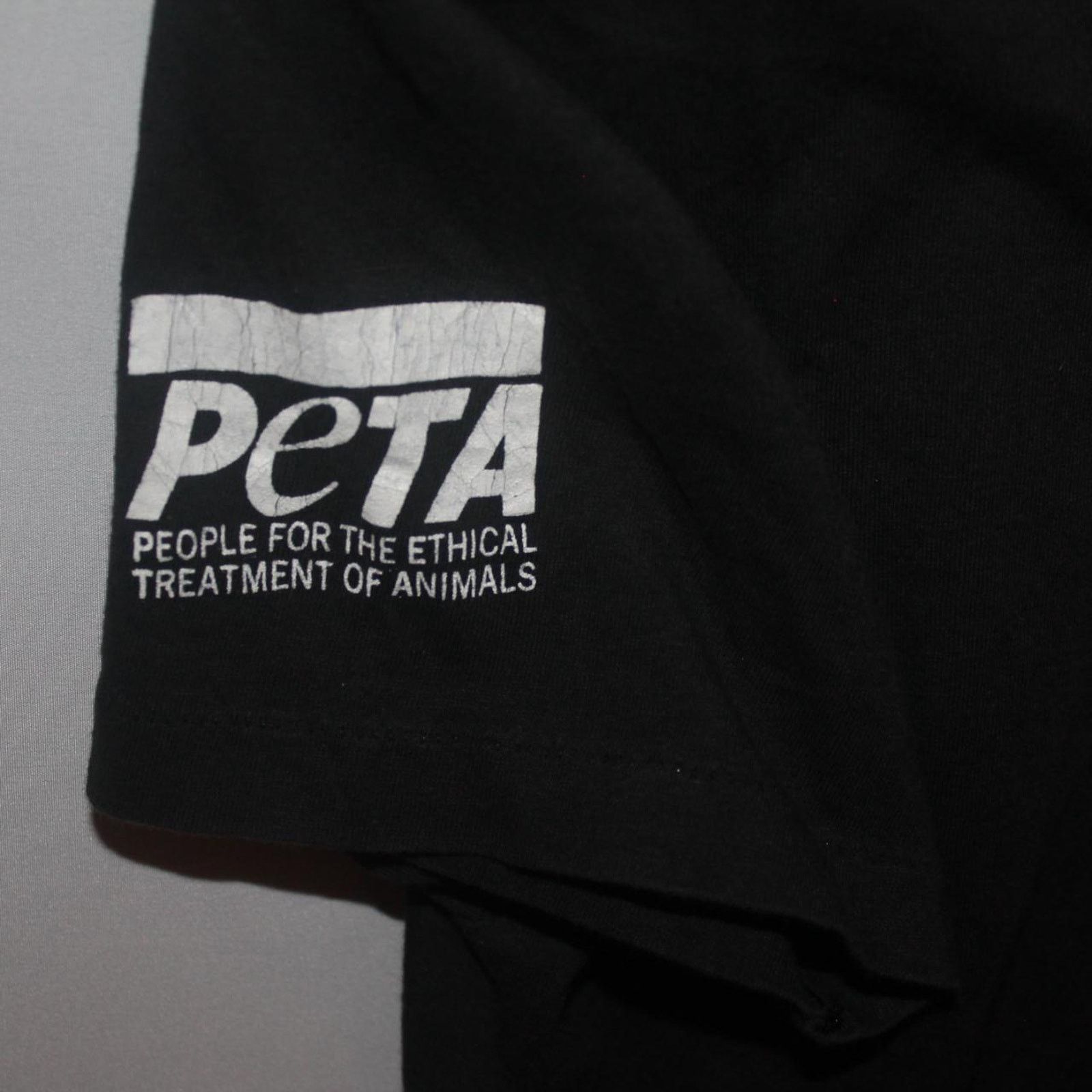 Other PETA - Fur Is Dead! Vintage T-Shirt - Unisex / Men's M Size US M / EU 48-50 / 2 - 2 Thumbnail