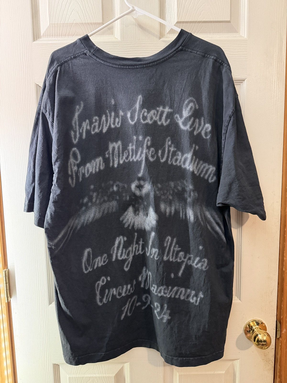 Travis Scott Travis Scott MetLife Utopia Statue of Liberty Tee Black 2XL Size US XXL / EU 58 / 5 - 2 Thumbnail