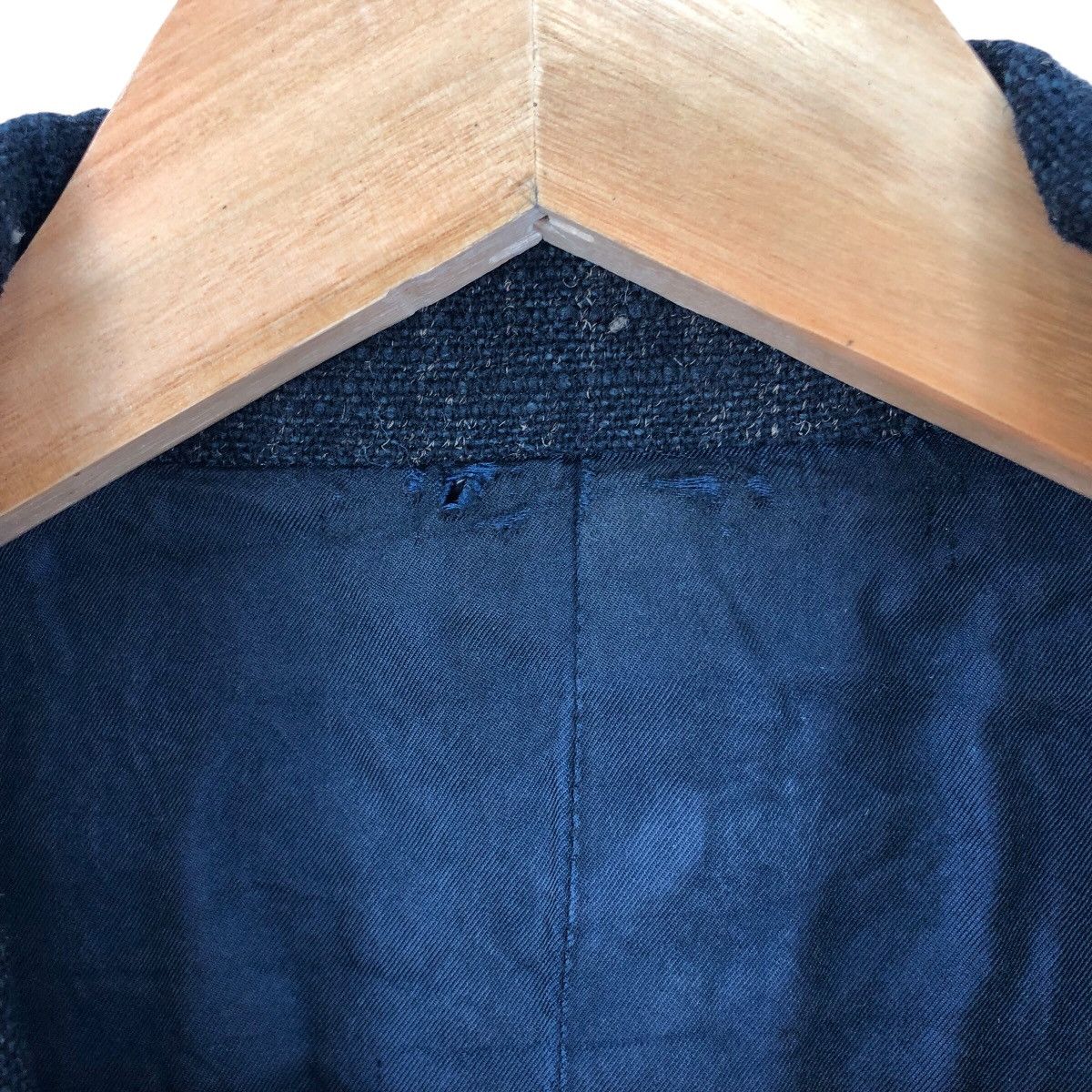 Issey Miyake × Japanese Brand Japanese Brand ISSEY MIYAKE Men Tokyo New York Blazer Coat Size 38L - 9 Thumbnail