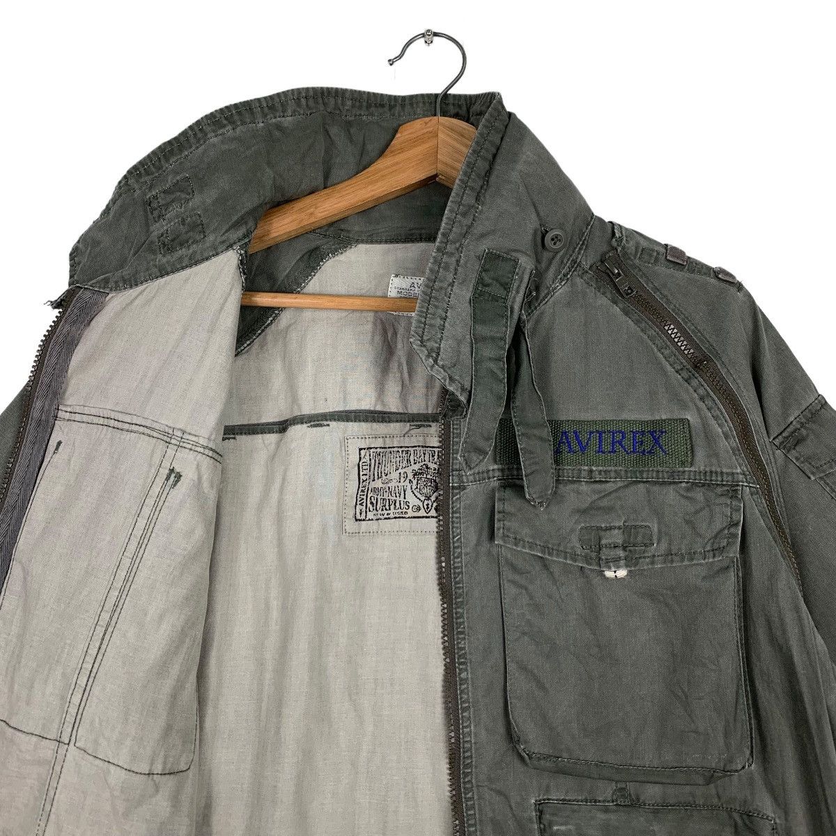 Avirex AVIREX Surplus Bondage Short Sleeve Jacket #0154-C8 Size US XL / EU 56 / 4 - 11 Thumbnail